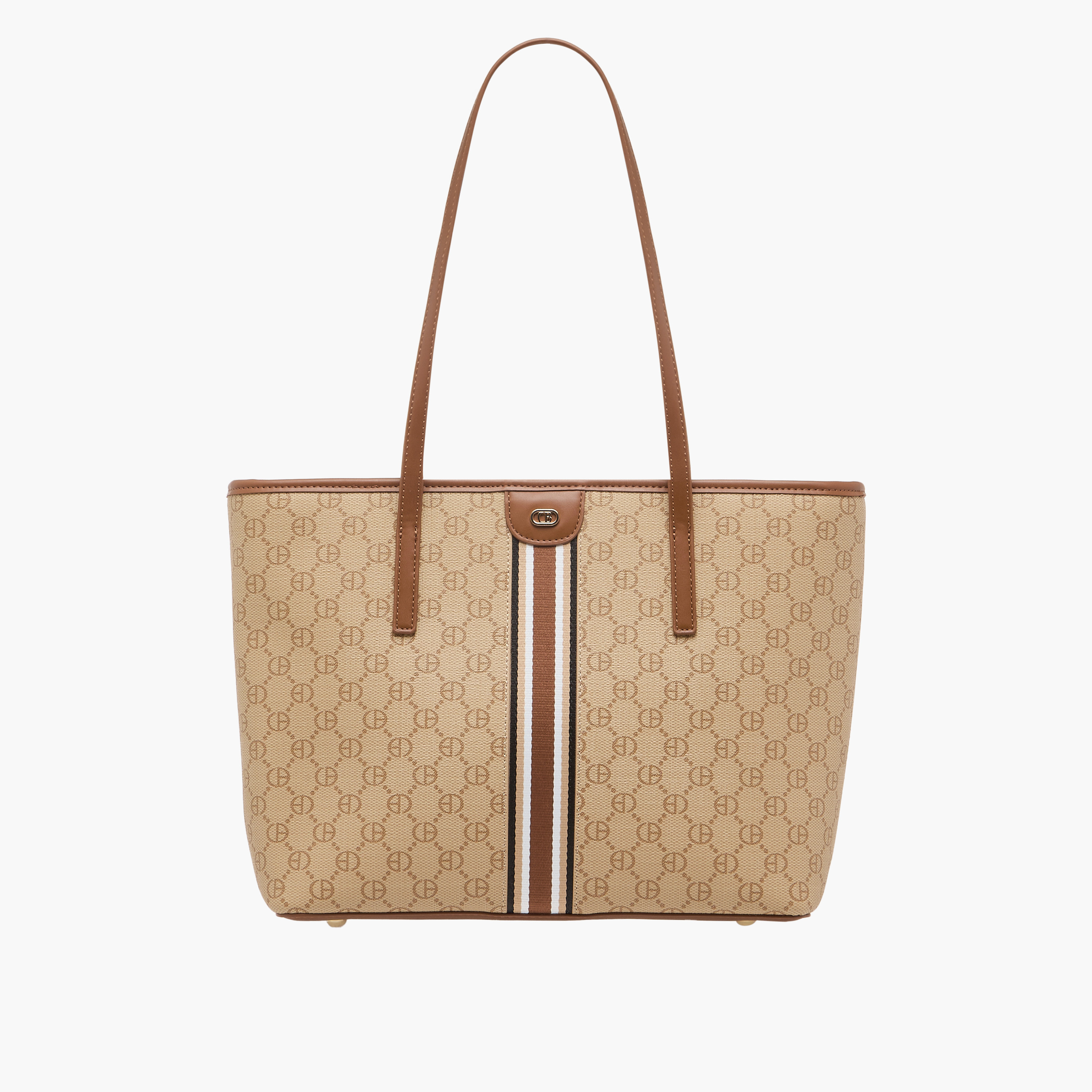 Chrisbella Printed Tote Bag with Wallet-women-bagsandwallets-handbags-image-3