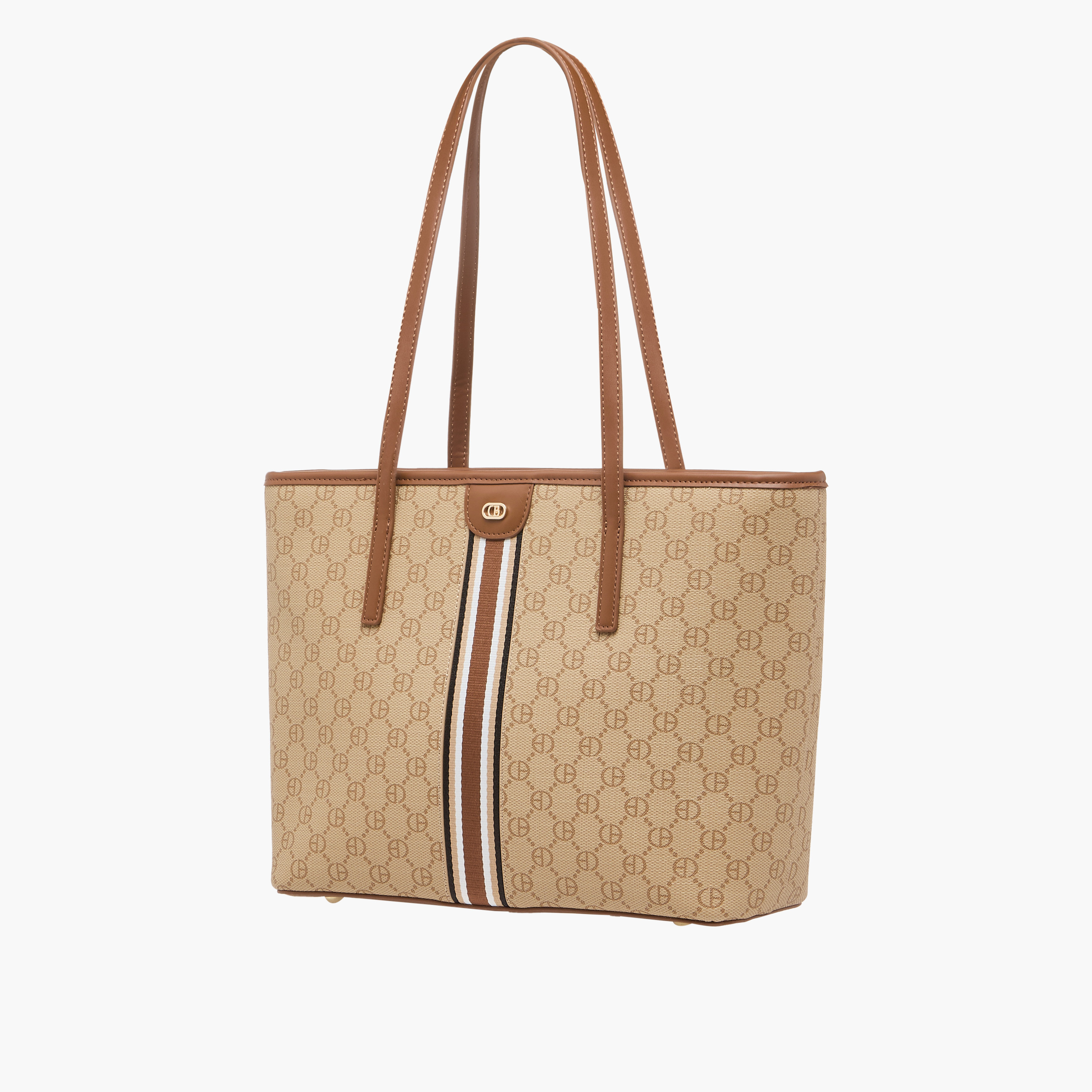 Chrisbella Printed Tote Bag with Wallet-women-bagsandwallets-handbags-image-4