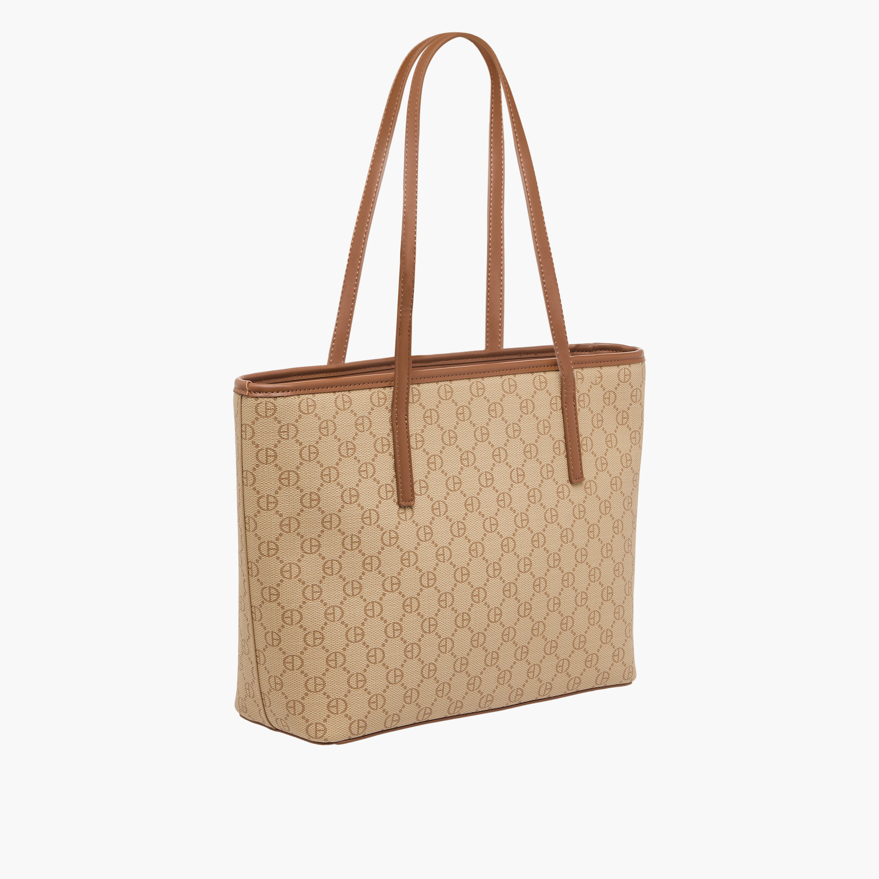 Chrisbella Printed Tote Bag with Wallet-women-bagsandwallets-handbags-image-5