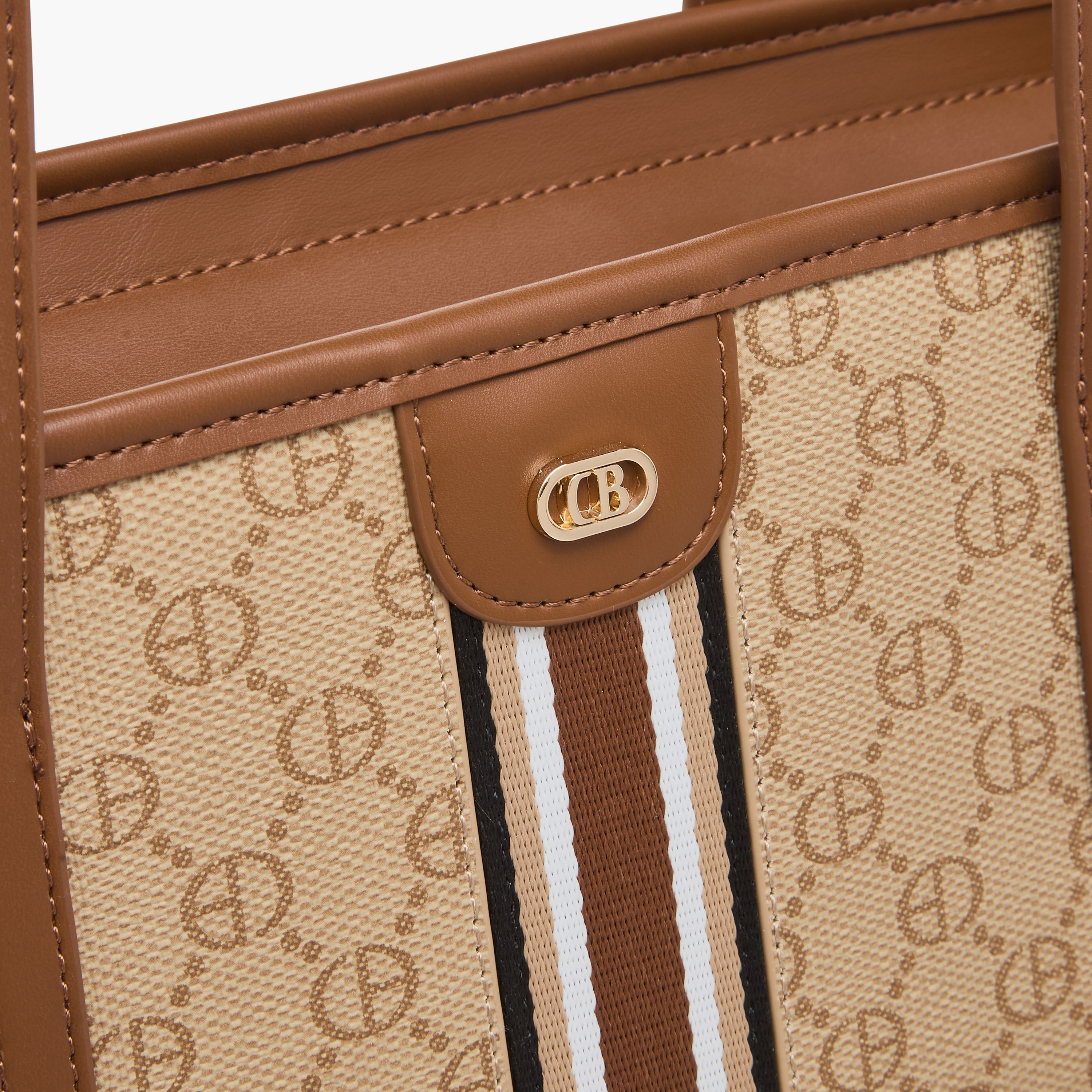 Chrisbella Printed Tote Bag with Wallet-women-bagsandwallets-handbags-image-7