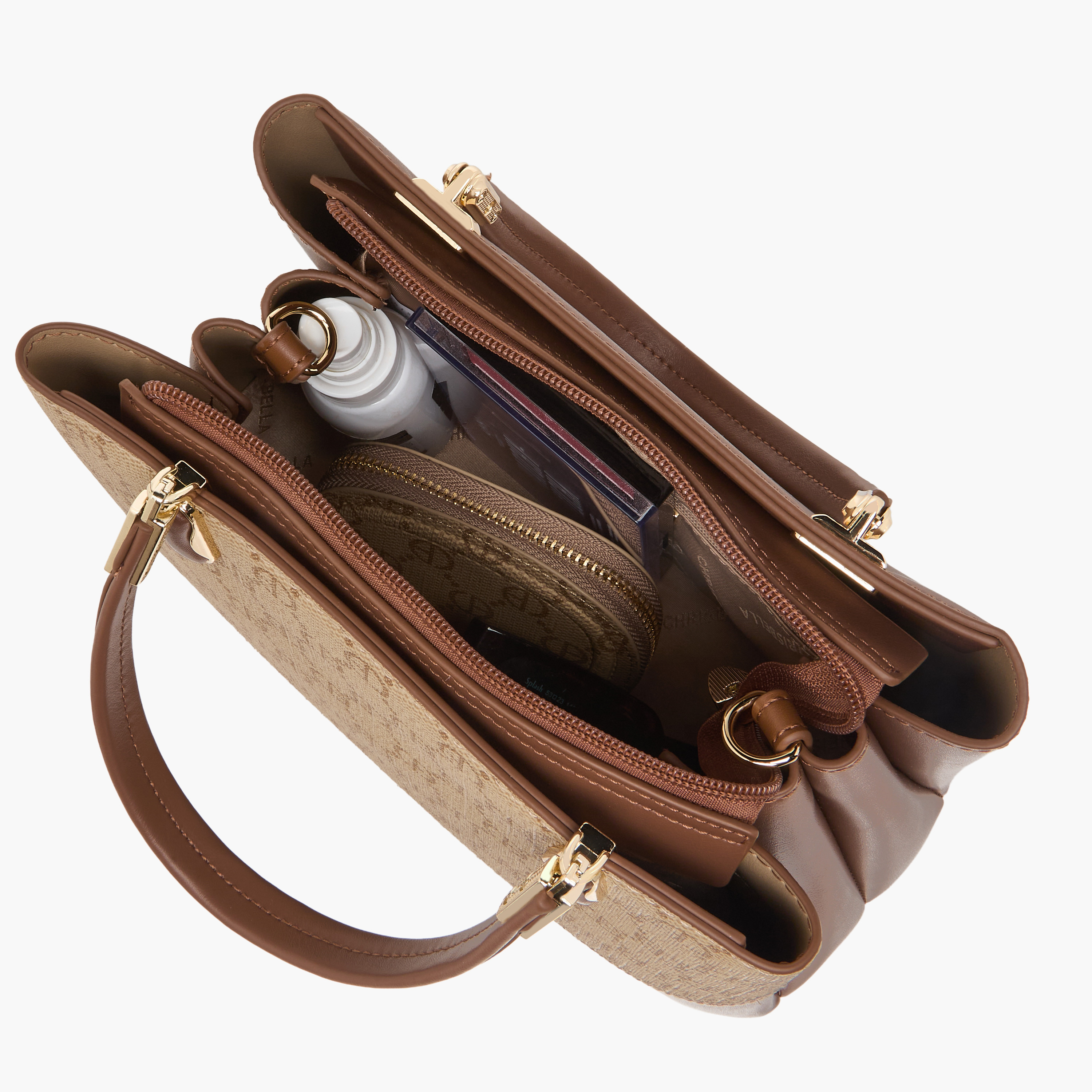 شنطة كروس بودي بسحاب إغلاق وطبعات مونوجرام من كريسبيلا-women-bagsandwallets-handbags-image-10