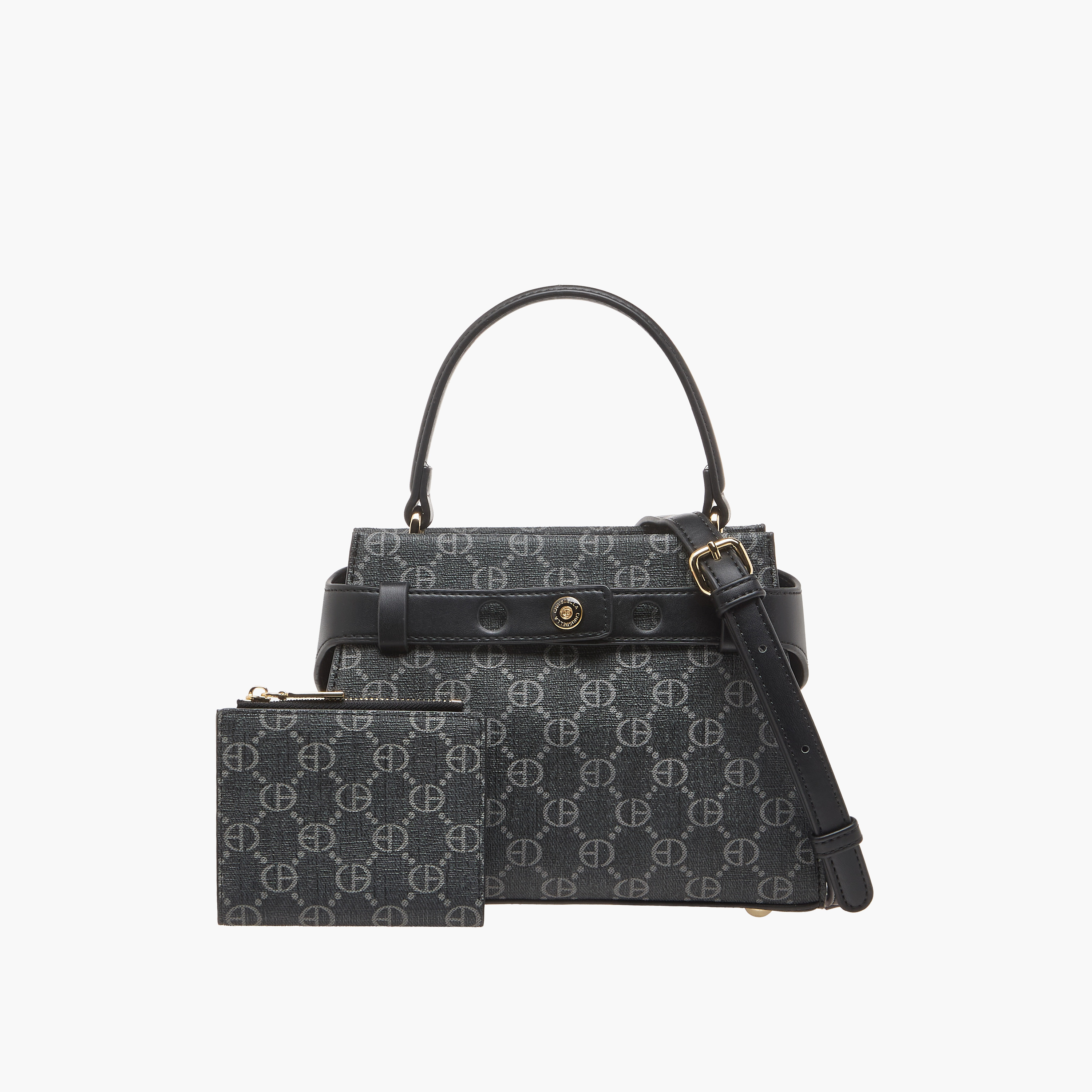 Chrisbella Monogram Print Crossbody Bag with Wallet-women-bagsandwallets-handbags-image-1