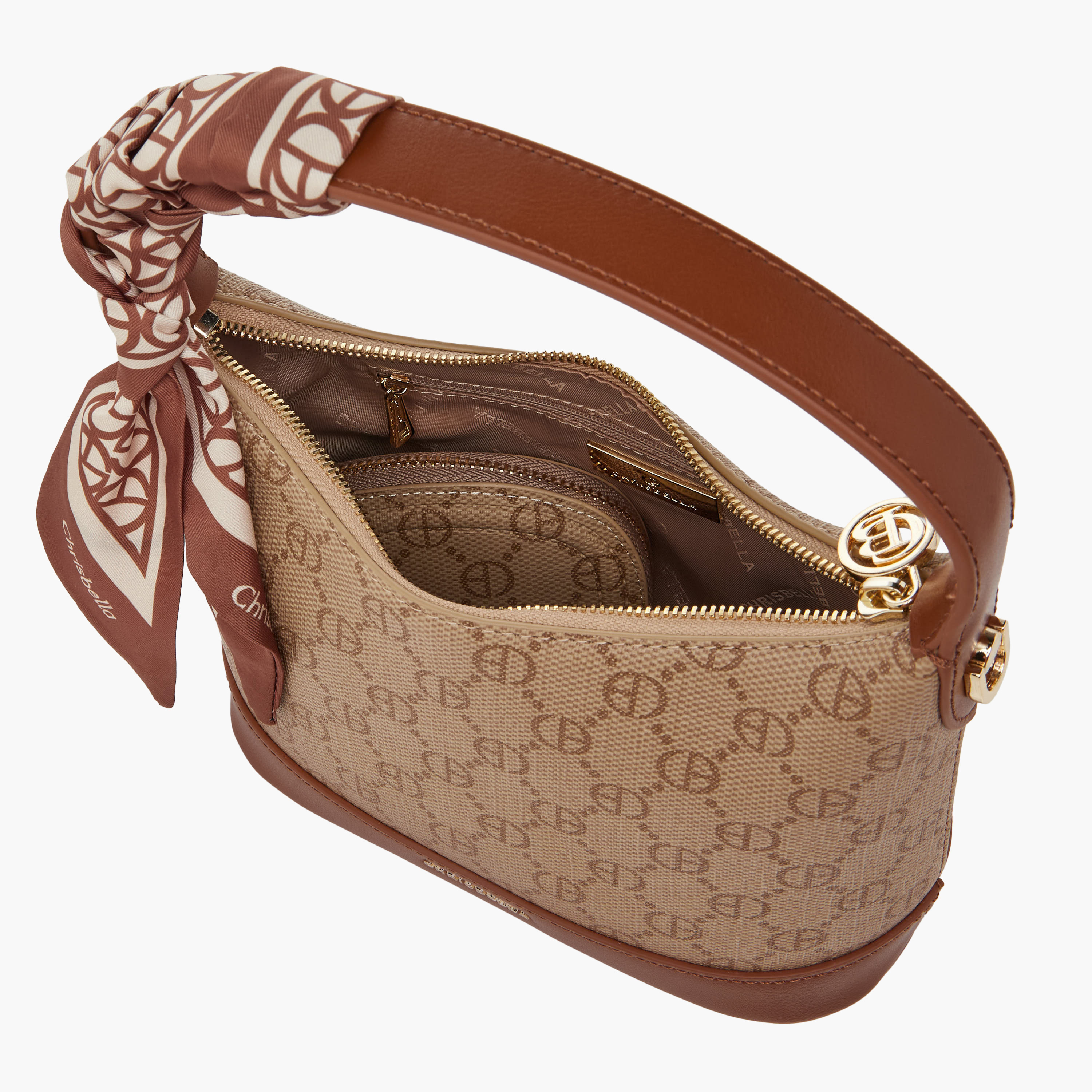 شنطة كروس بطبعات مع محفظة من كريسبيلا-women-bagsandwallets-handbags-image-11