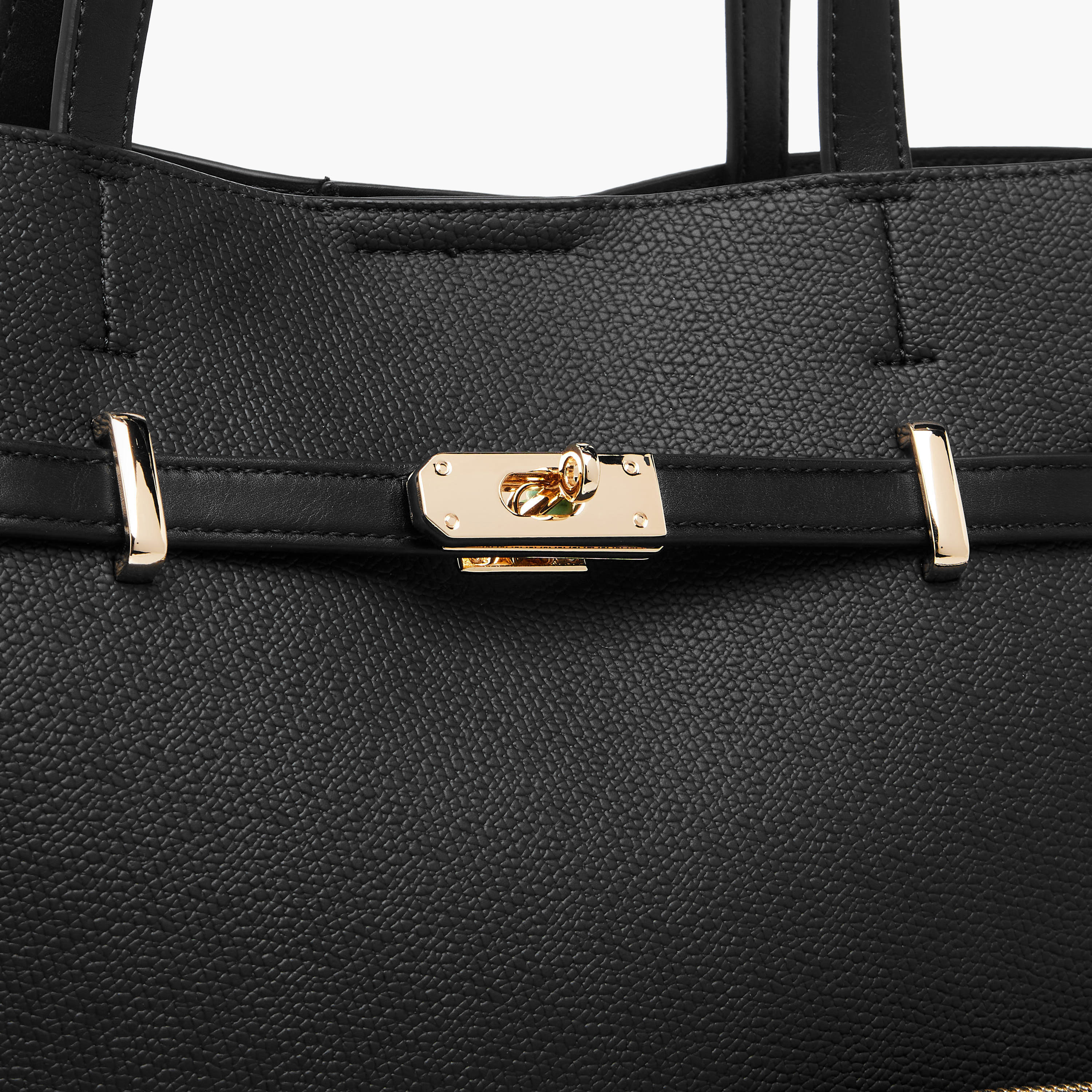 Chrisbella Textured Tote Bag with Wallet-women-bagsandwallets-handbags-image-7