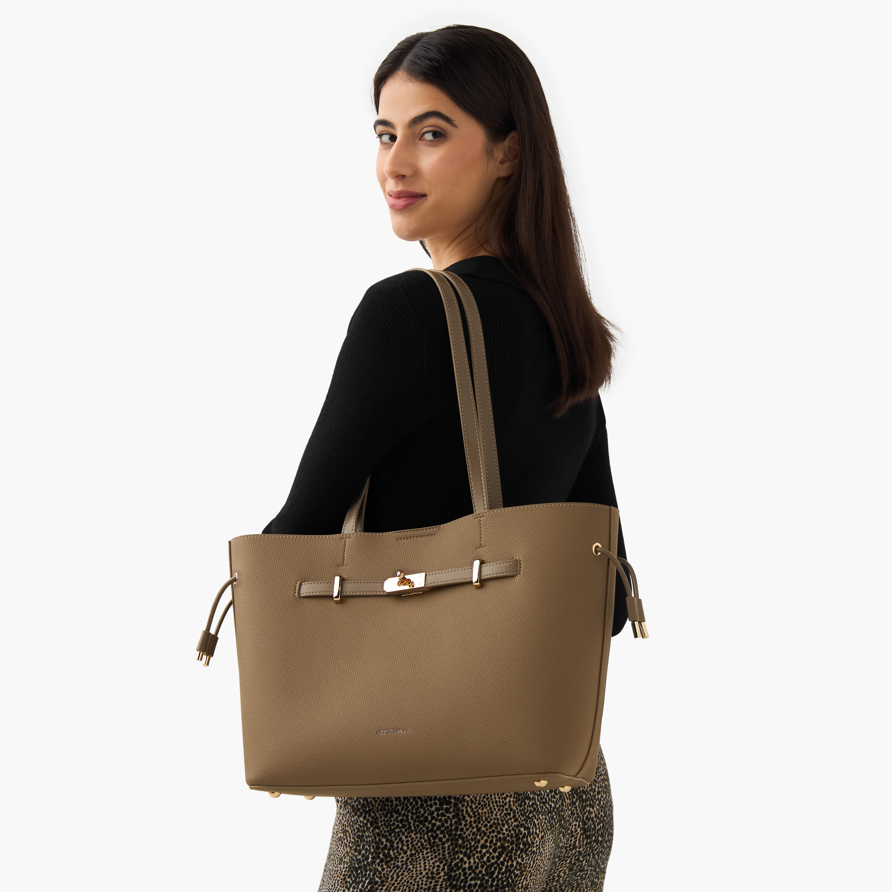 شنطة توتي سادة مع محفظة من كريسبيلا-women-bagsandwallets-handbags-image-10