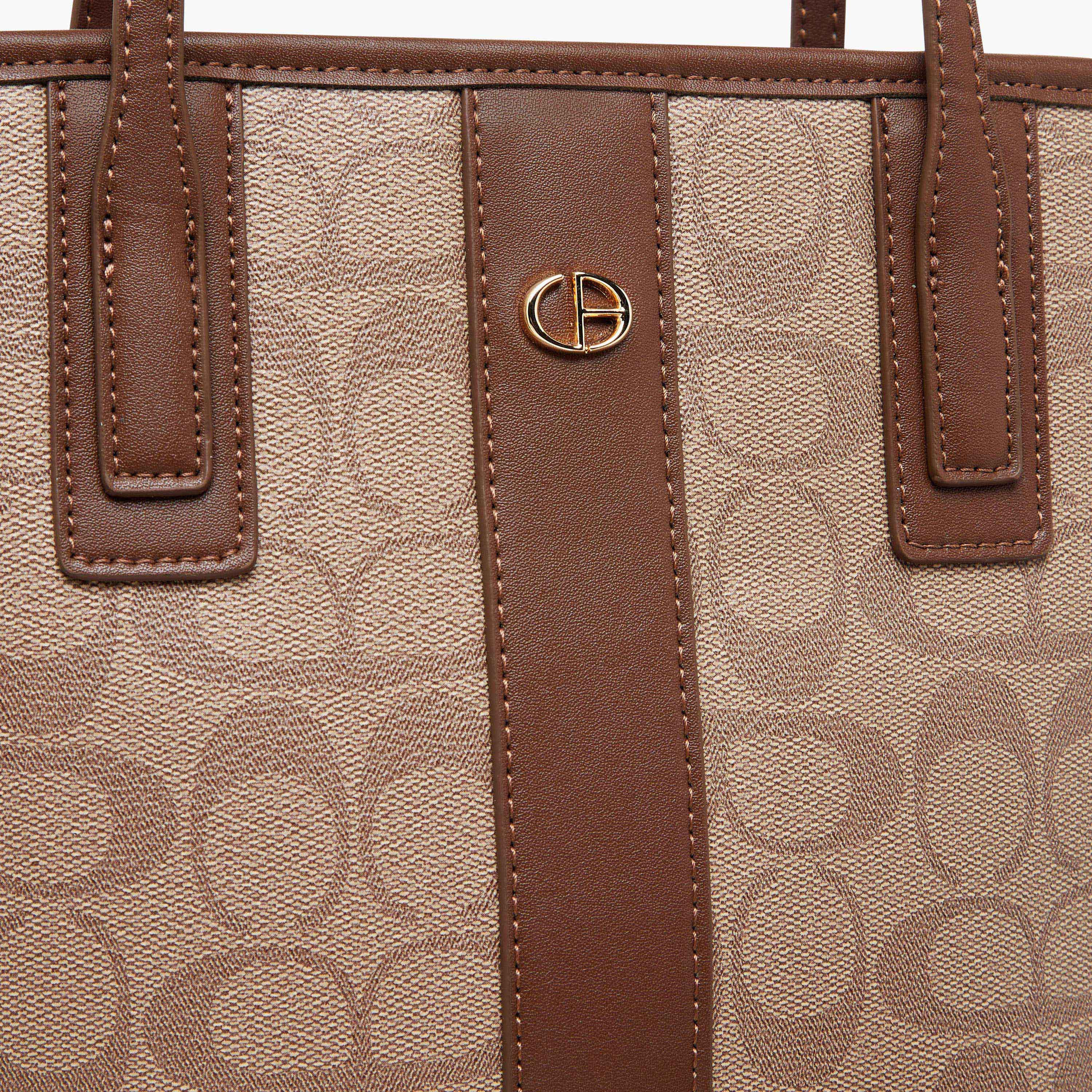 شنطة توتي بطبعات مع شنطة صغيرة من كريسبيلا-women-bagsandwallets-handbags-image-7