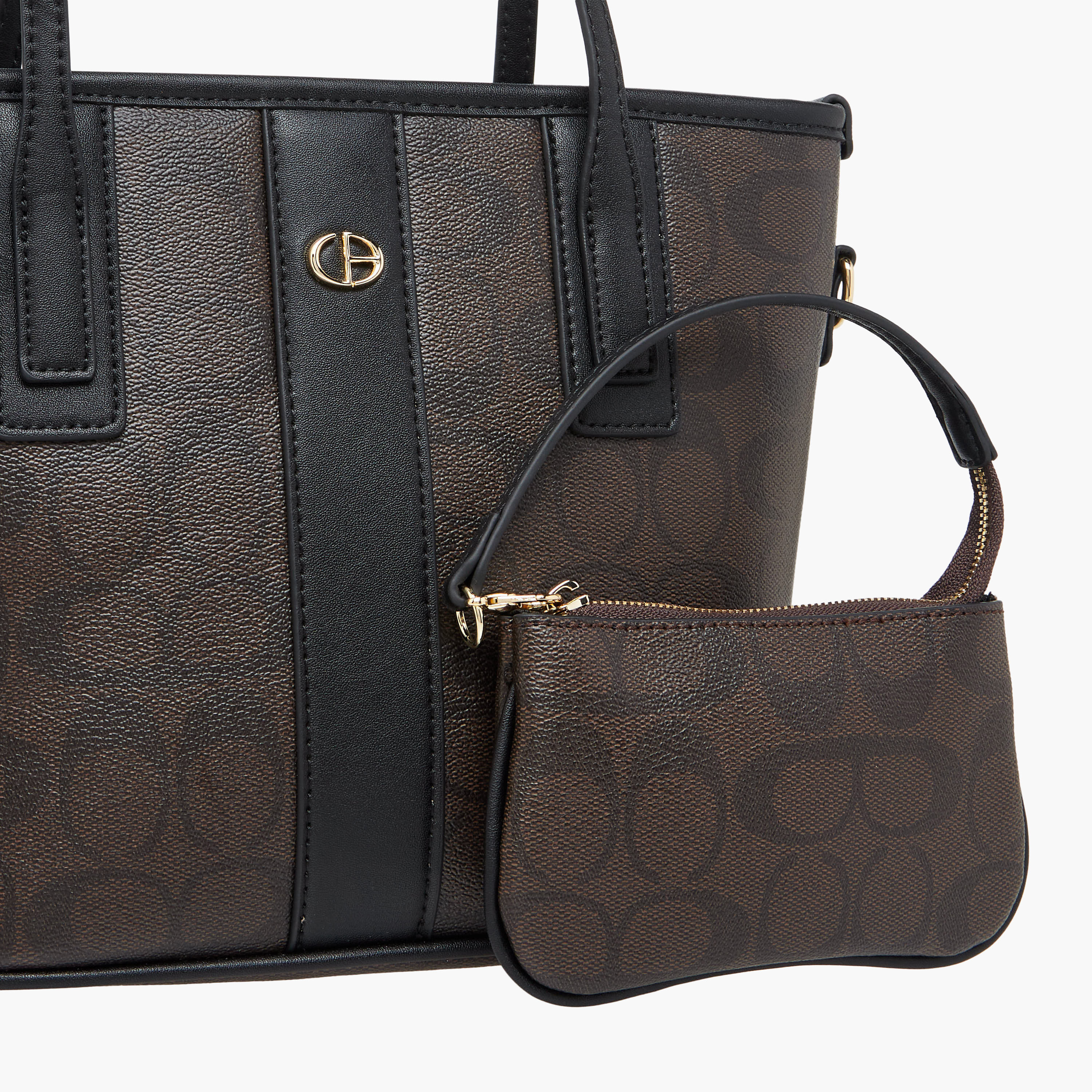 شنطة توتي بطبعات مع شنطة صغيرة من كريسبيلا-women-bagsandwallets-handbags-image-6