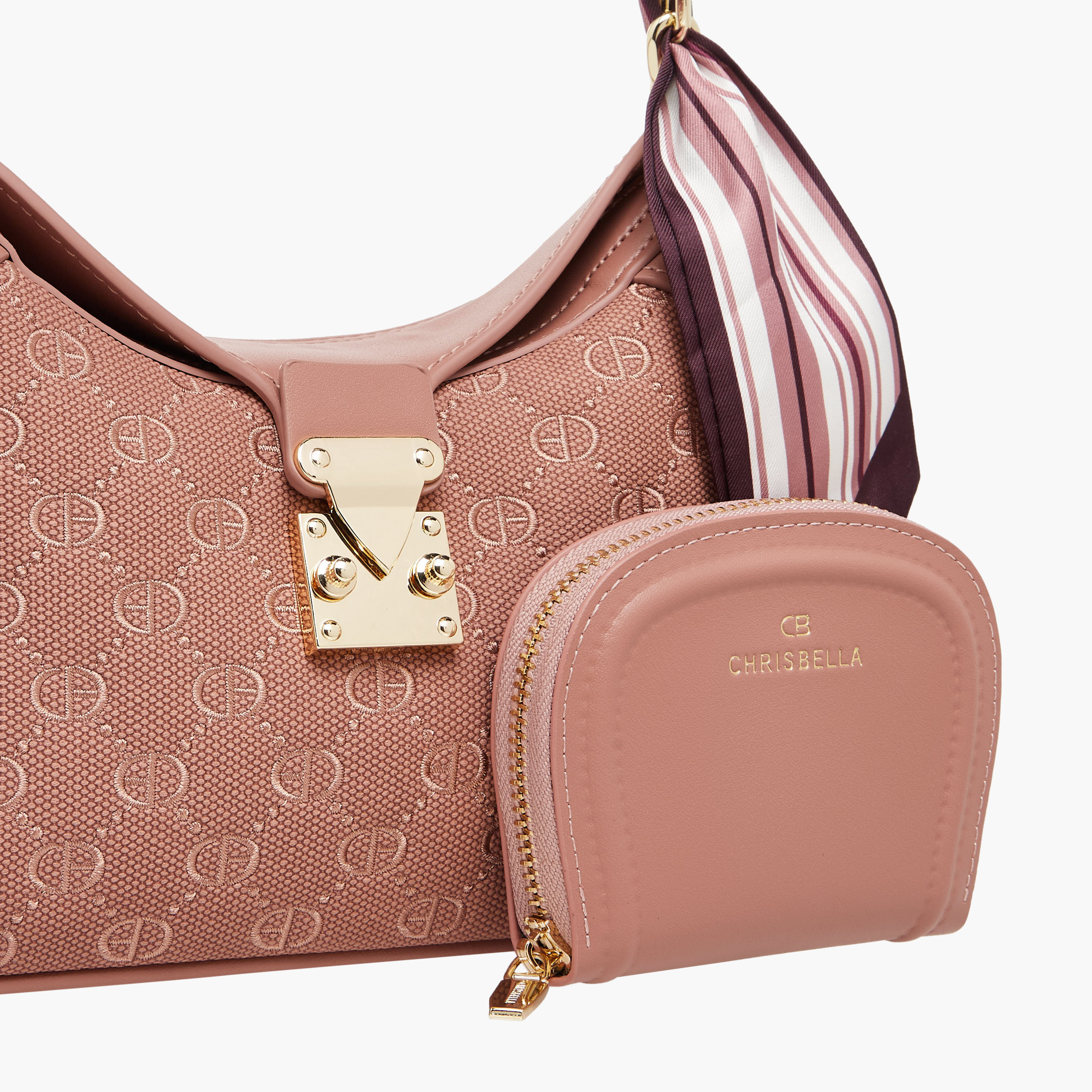 شنطة كتف مطرزة مع محفظة من كريسبيلا-women-bagsandwallets-handbags-image-6
