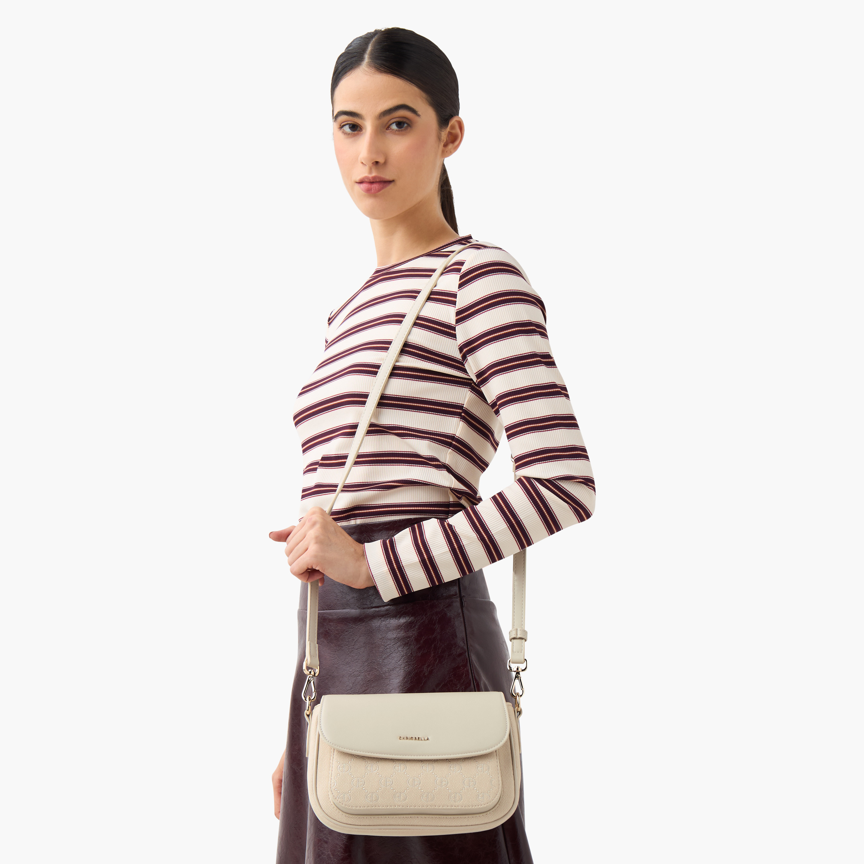 شنطة كروس بارزة الملمس مع محفظة من كريسبيلا-women-bagsandwallets-handbags-image-2