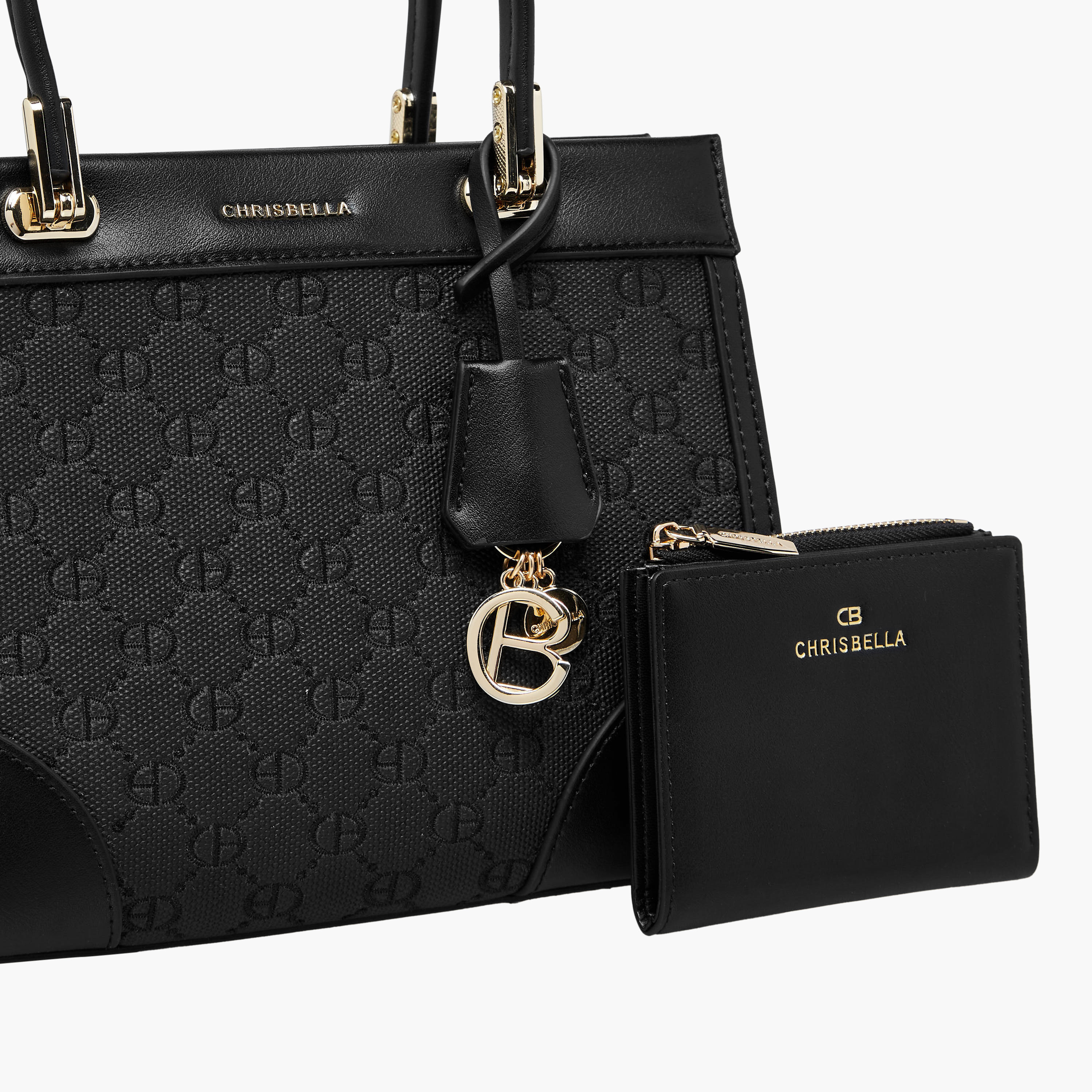 شنطة توتي بارزة الملمس مع محفظة من كريسبيلا-women-bagsandwallets-handbags-image-6