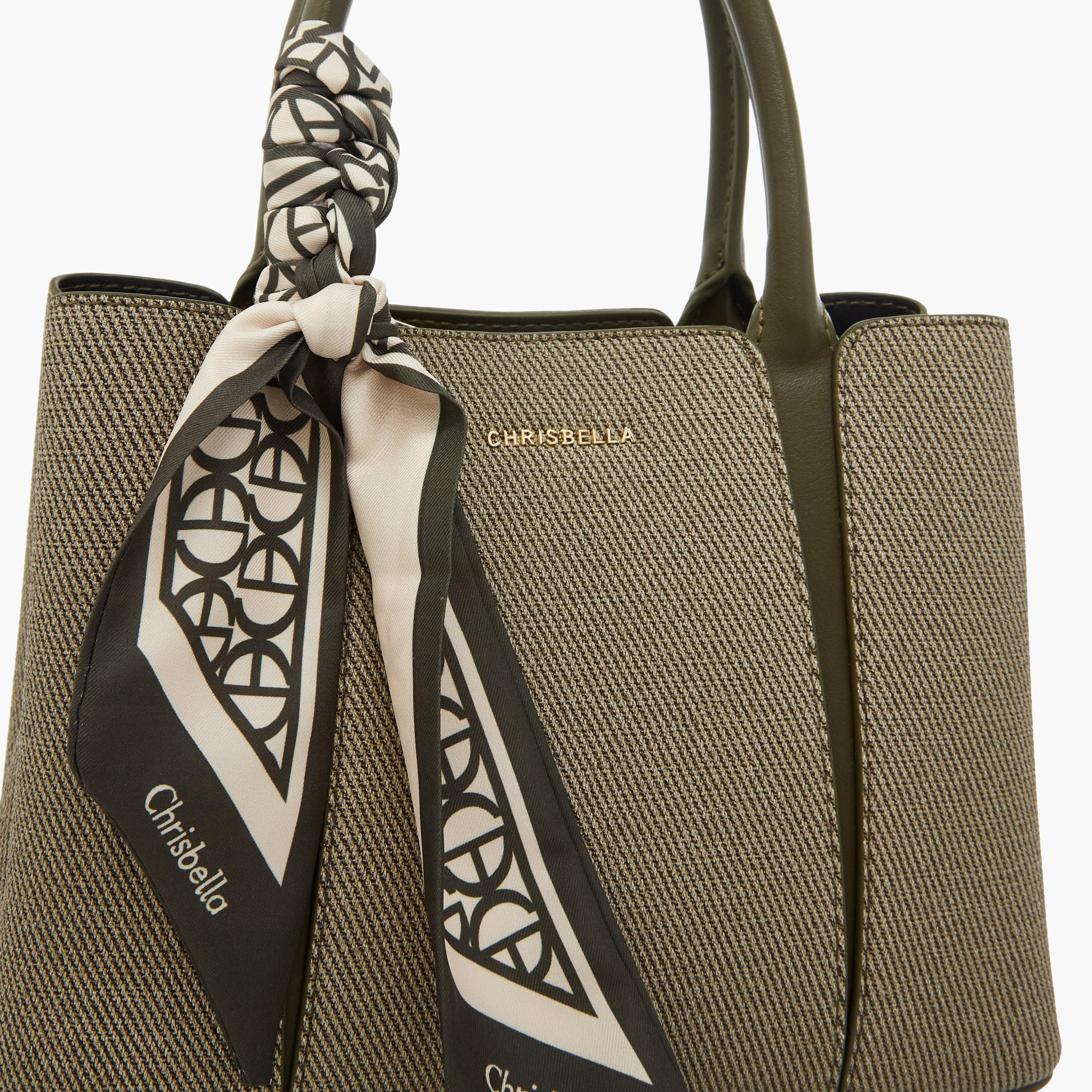 Chrisbella Scarf Accent Tote Bag with Wallet-women-bagsandwallets-handbags-image-7