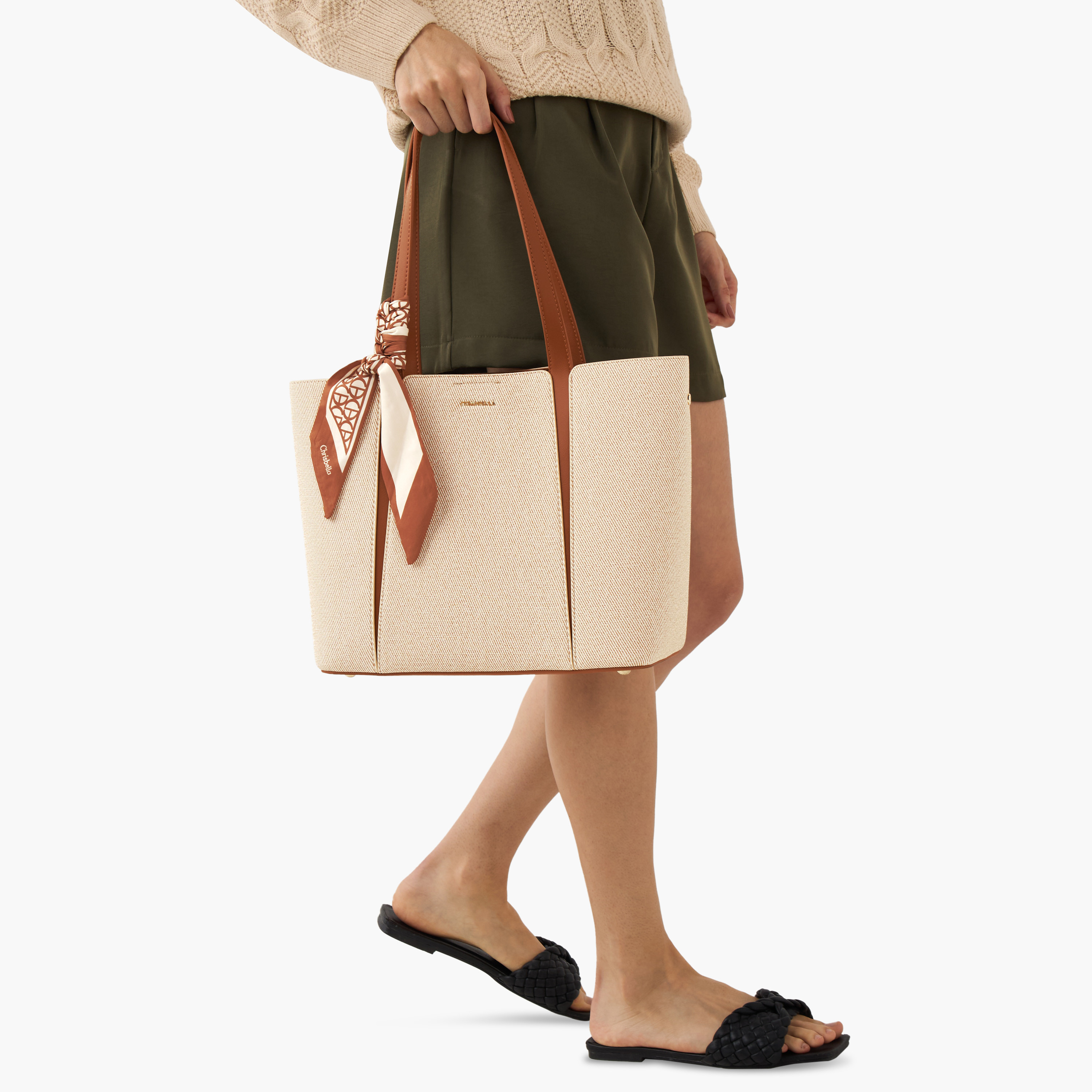 Chrisbella Scarf Accent Tote Bag with Walllet-women-bagsandwallets-handbags-image-10