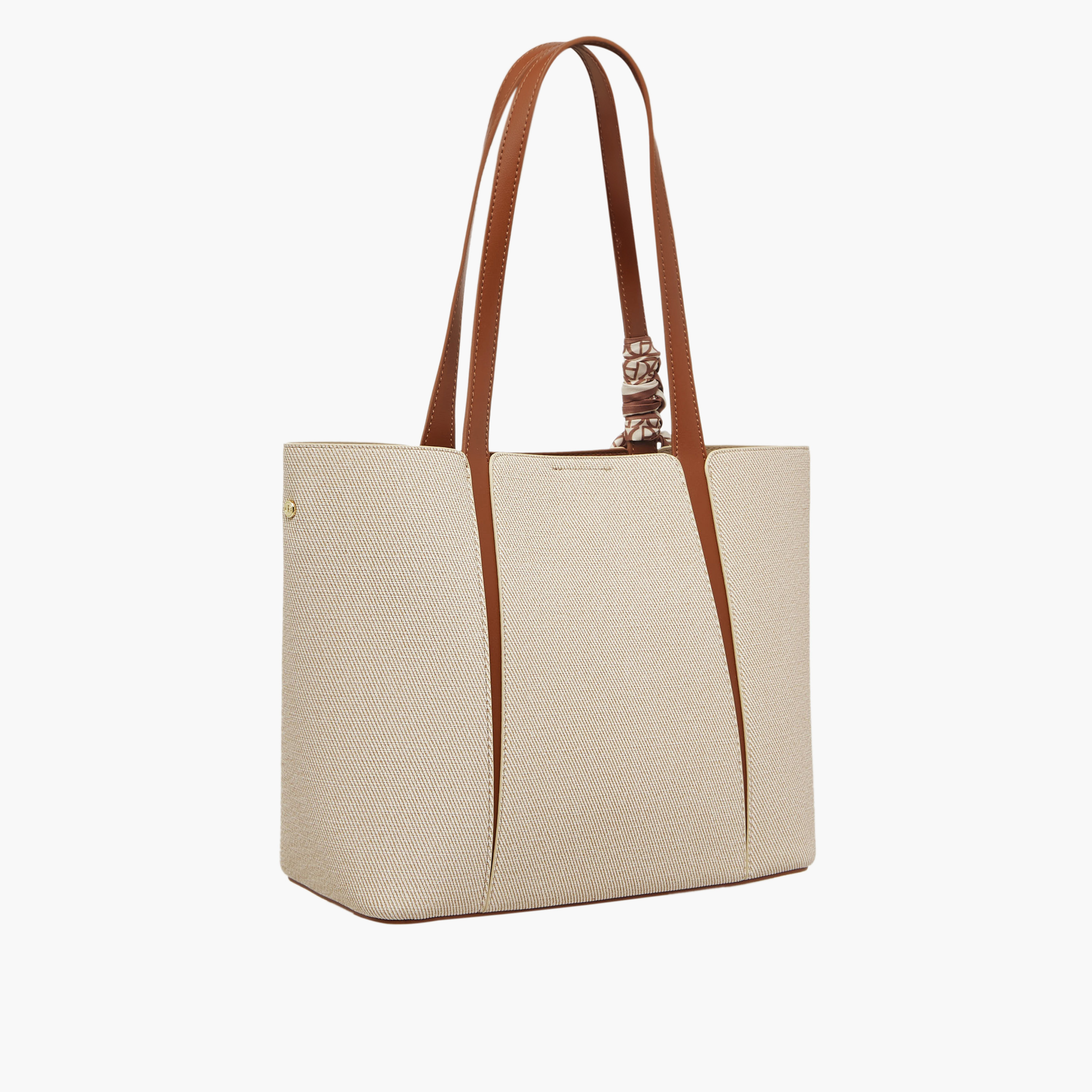 Chrisbella Scarf Accent Tote Bag with Walllet-women-bagsandwallets-handbags-image-4