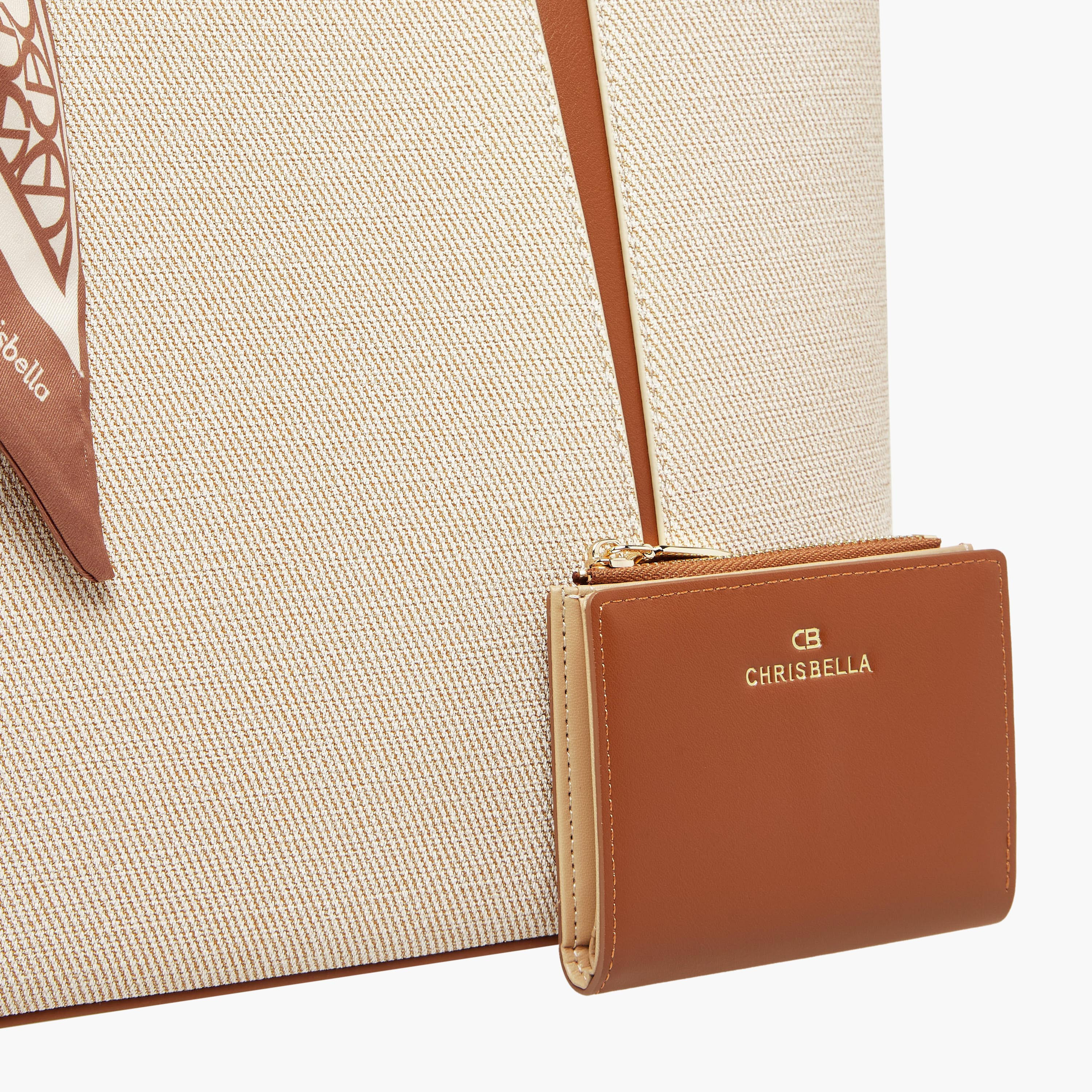 Chrisbella Scarf Accent Tote Bag with Walllet-women-bagsandwallets-handbags-image-6