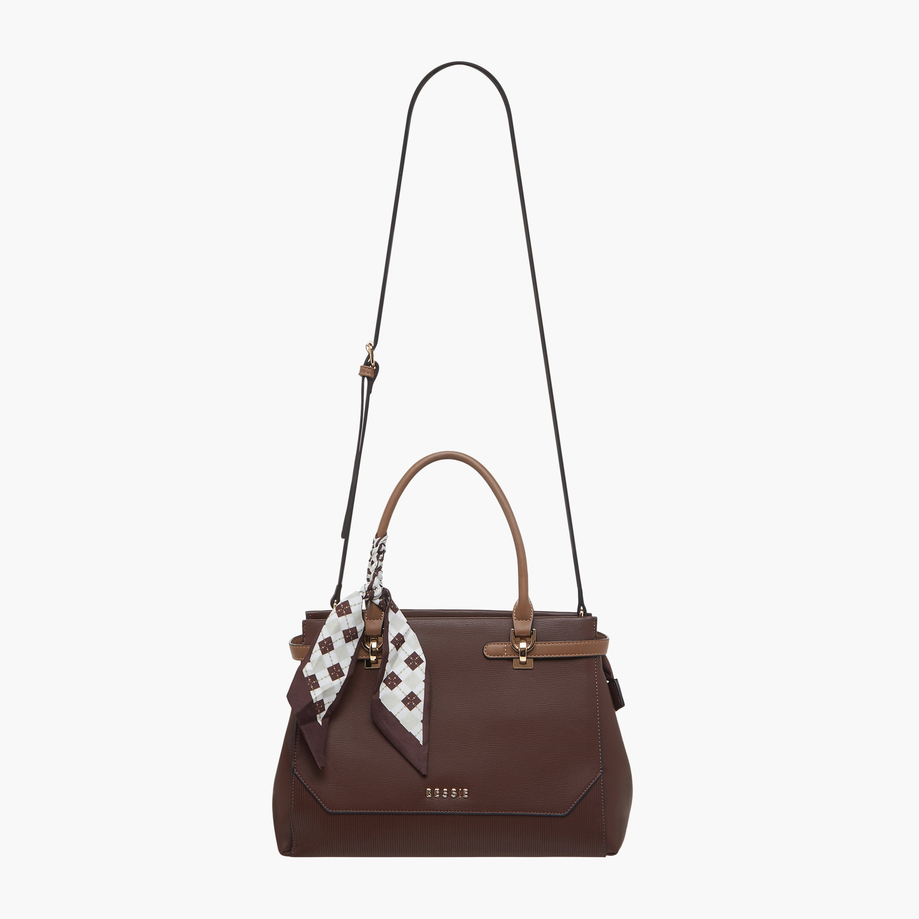 شنطة توتي بارزة الملمس مع وشاح من بيسي لندن-women-bagsandwallets-handbags-image-3