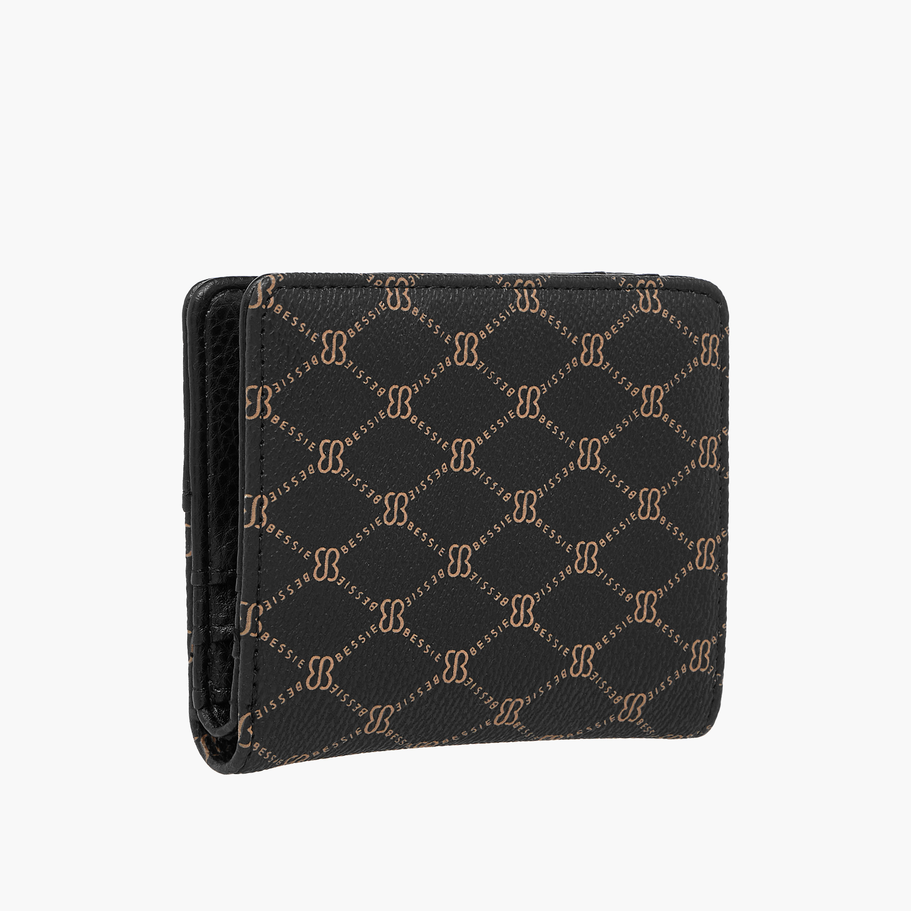 Bessie London Monogram Print Bi-Fold Wallet-women-bagsandwallets-wallets-image-2