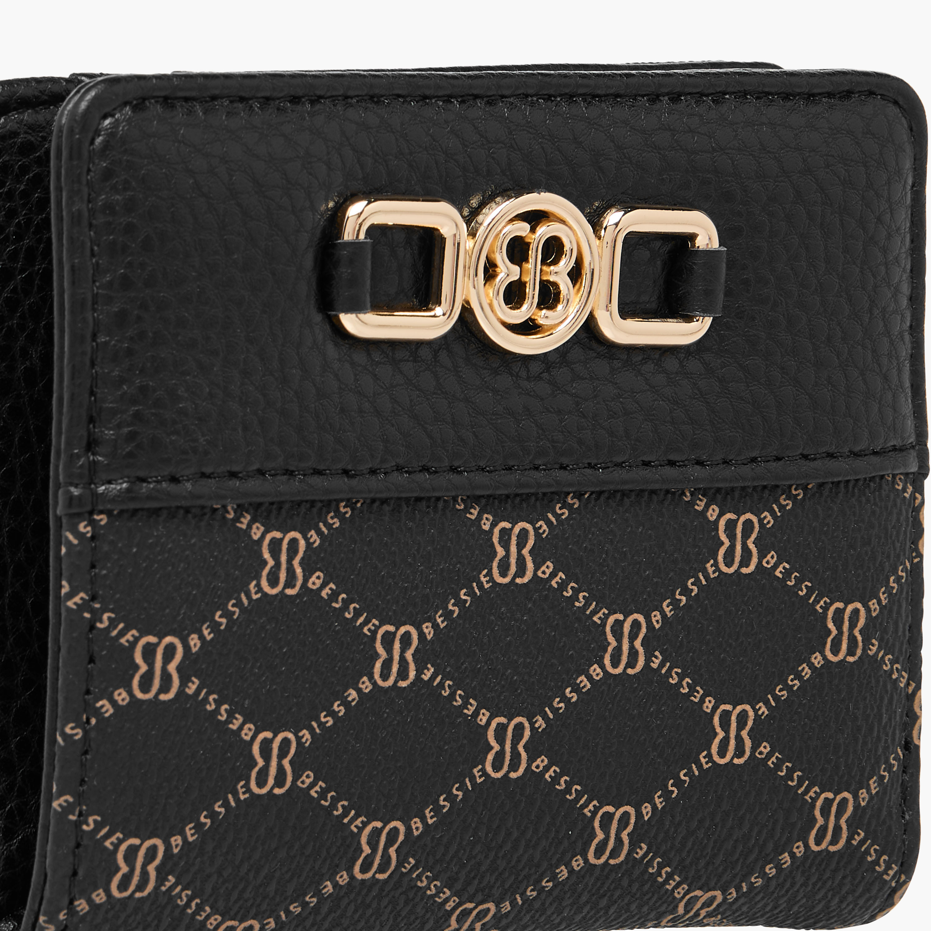 Bessie London Monogram Print Bi-Fold Wallet-women-bagsandwallets-wallets-image-3