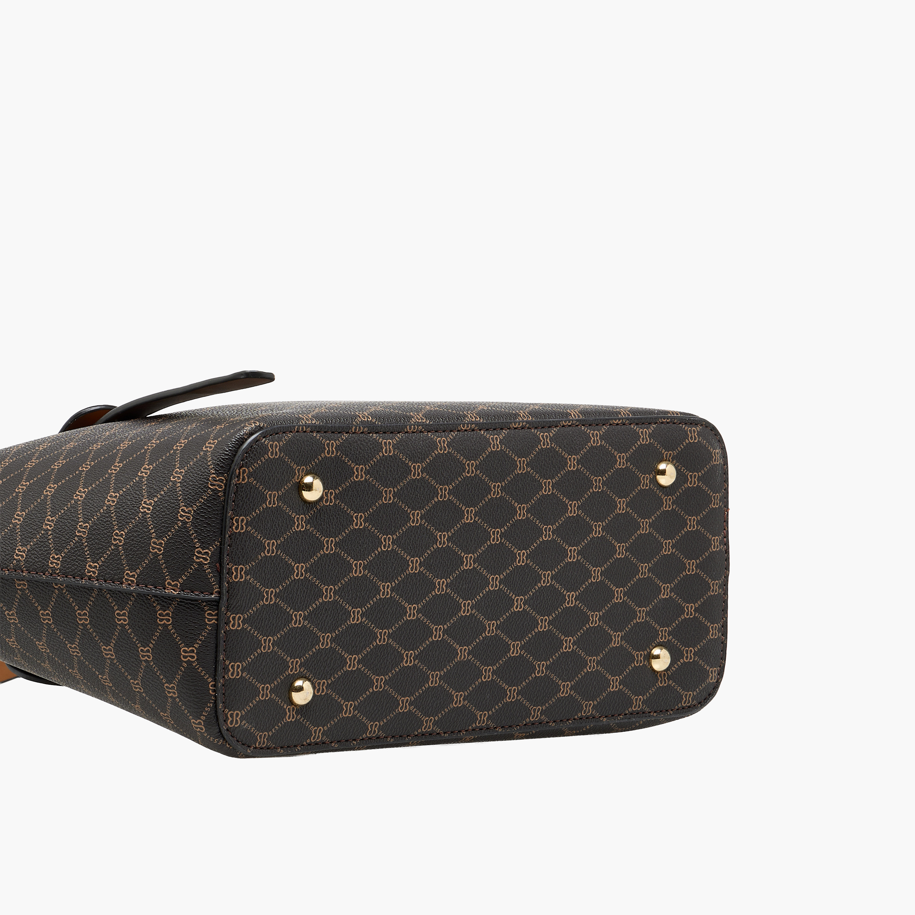 شنطة تسوق بحزام قابل للفصل وطبعات مونوجرام من بيسي لندن-women-bagsandwallets-handbags-image-8