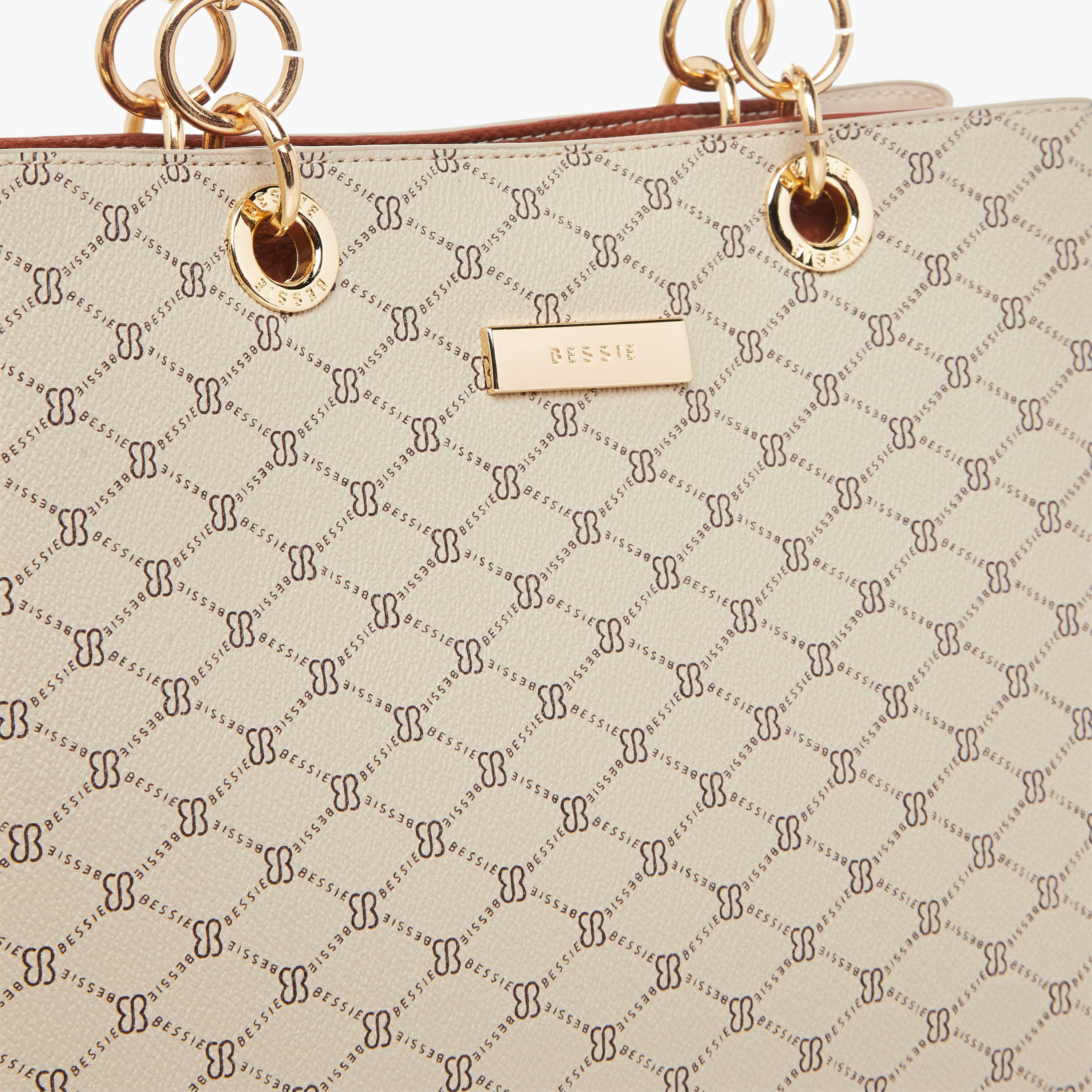 Bessie London Printed Tote Bag with Zip Closure-women-bagsandwallets-handbags-image-5