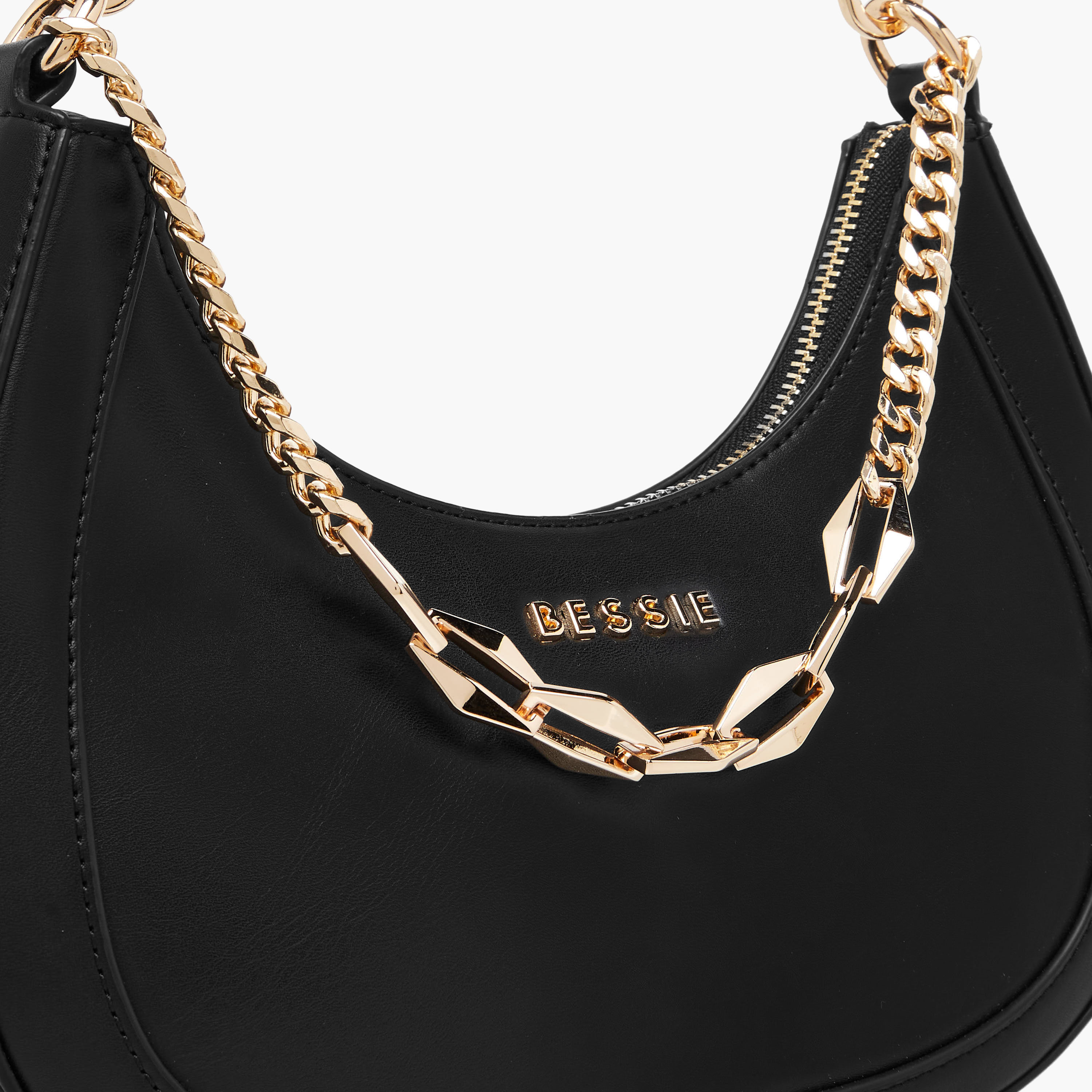 Bessie London Solid Crossbody Bag with Detachable Strap-women-bagsandwallets-handbags-image-5