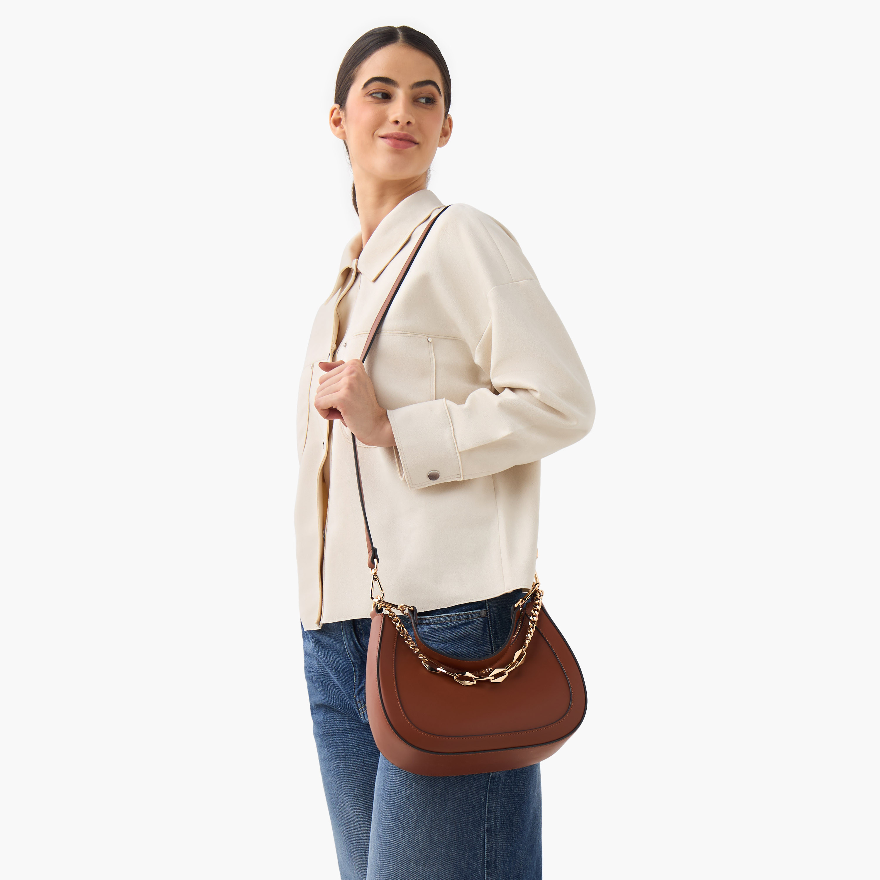 شنطة باجيت سادة بسحاب إغلاق من بيسي لندن-women-bagsandwallets-handbags-image-2