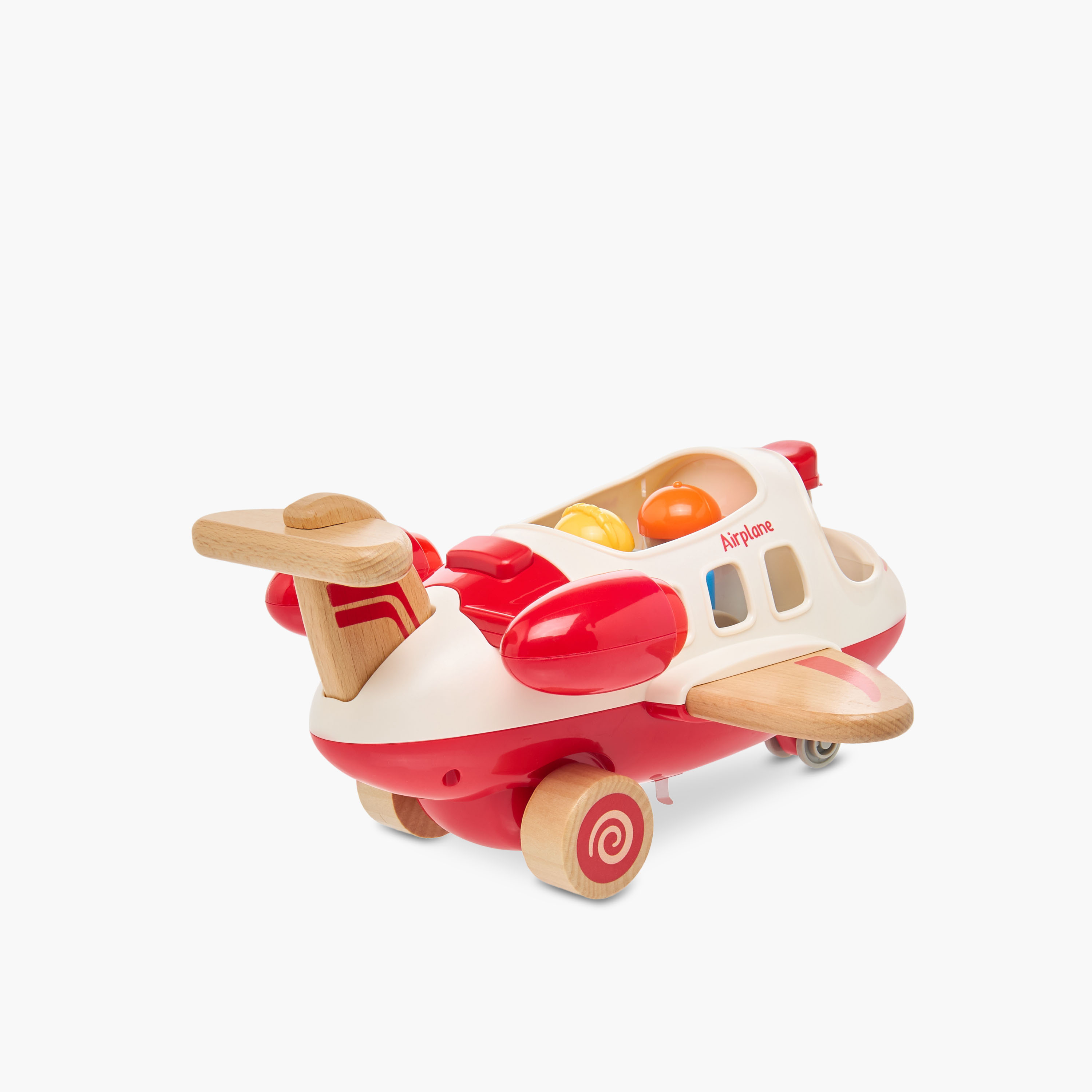 Juniors Wooden Airplane Toy-toys-playvehicles-helicoptersandaeroplanes-image-4