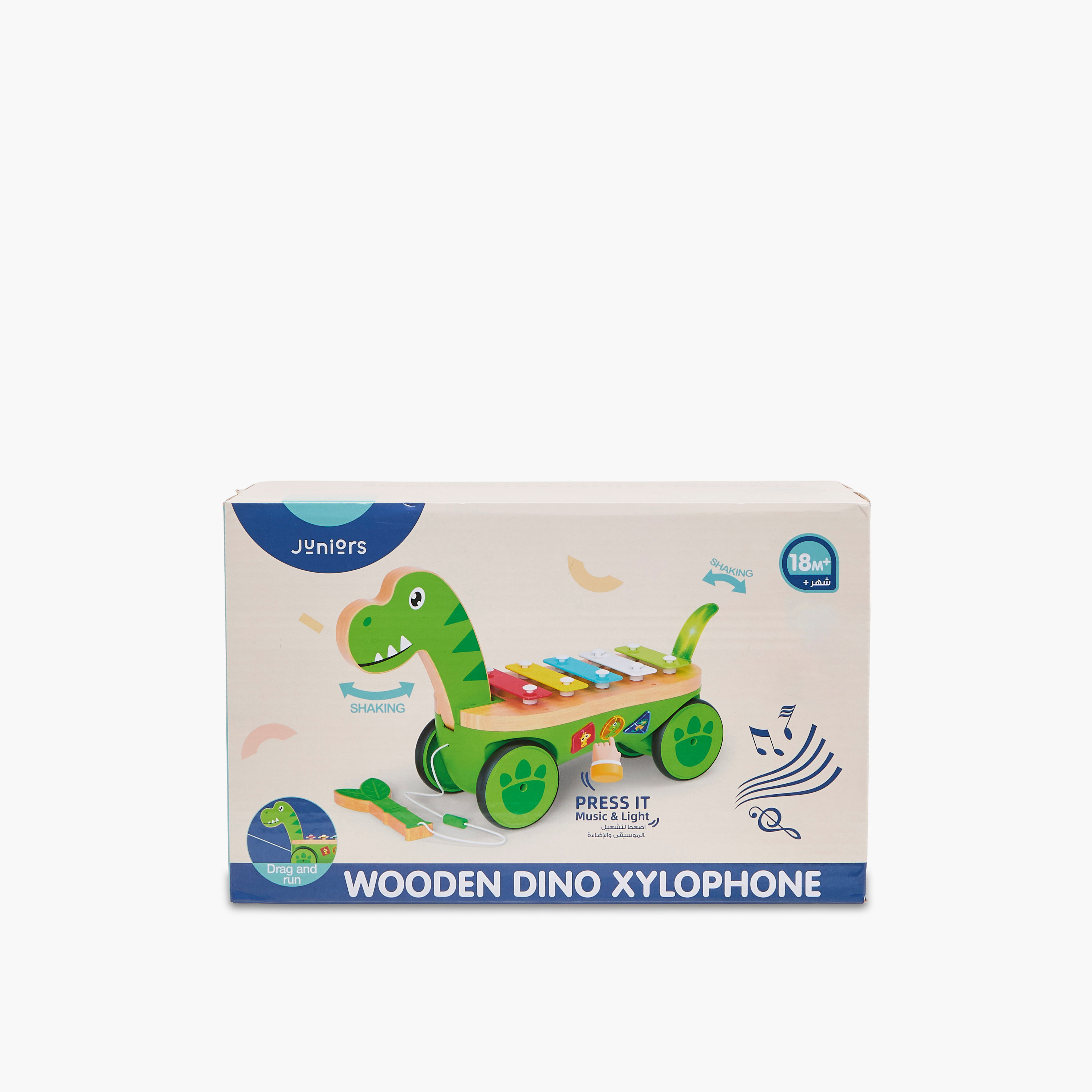Juniors Wooden Dinosaur Xylophone-toys-babyandtoddlertoys-lightsandmusicaltoys-image-7