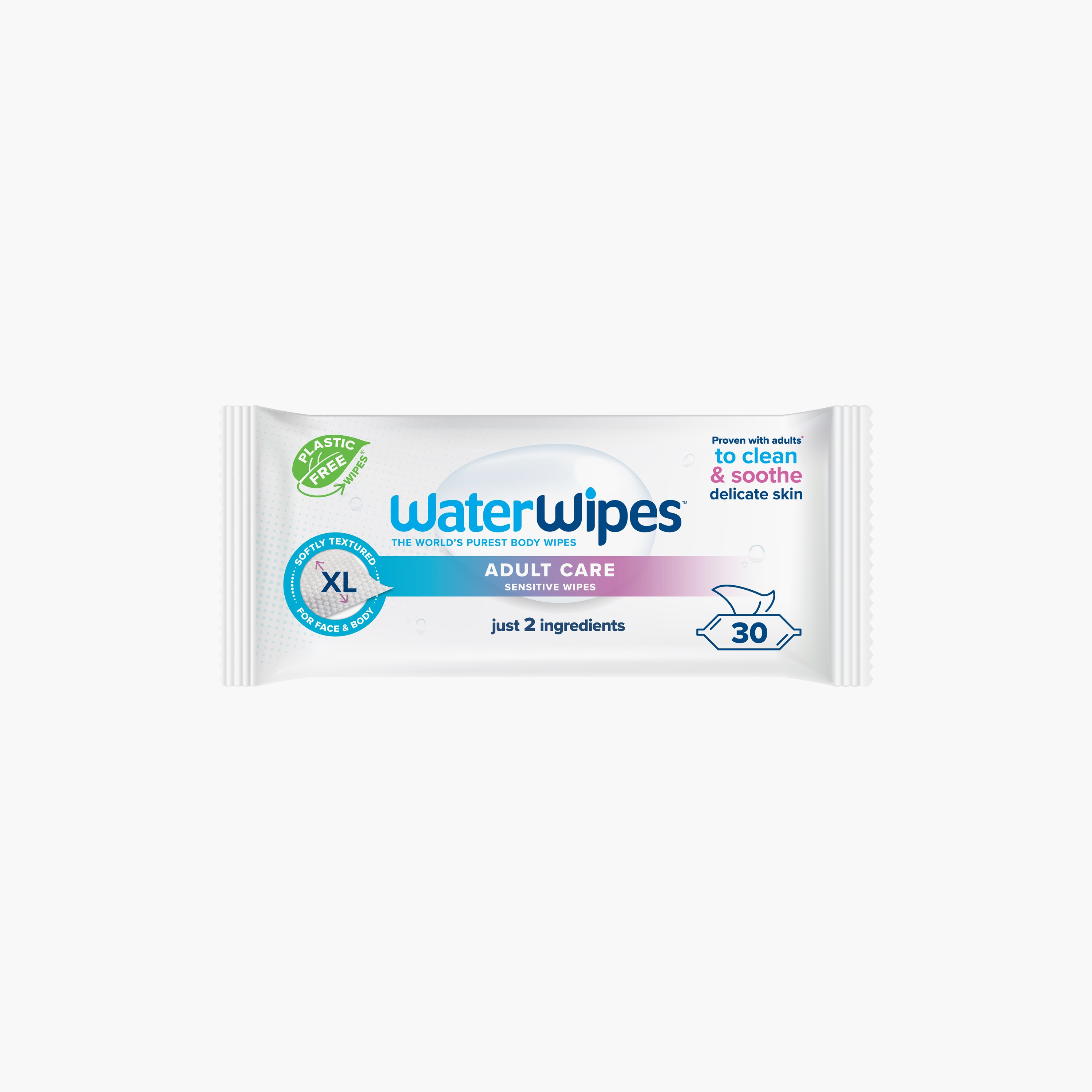 WaterWipes 30-Piece Adult Care Wipes-baby-bathandcare-wipes-image-1