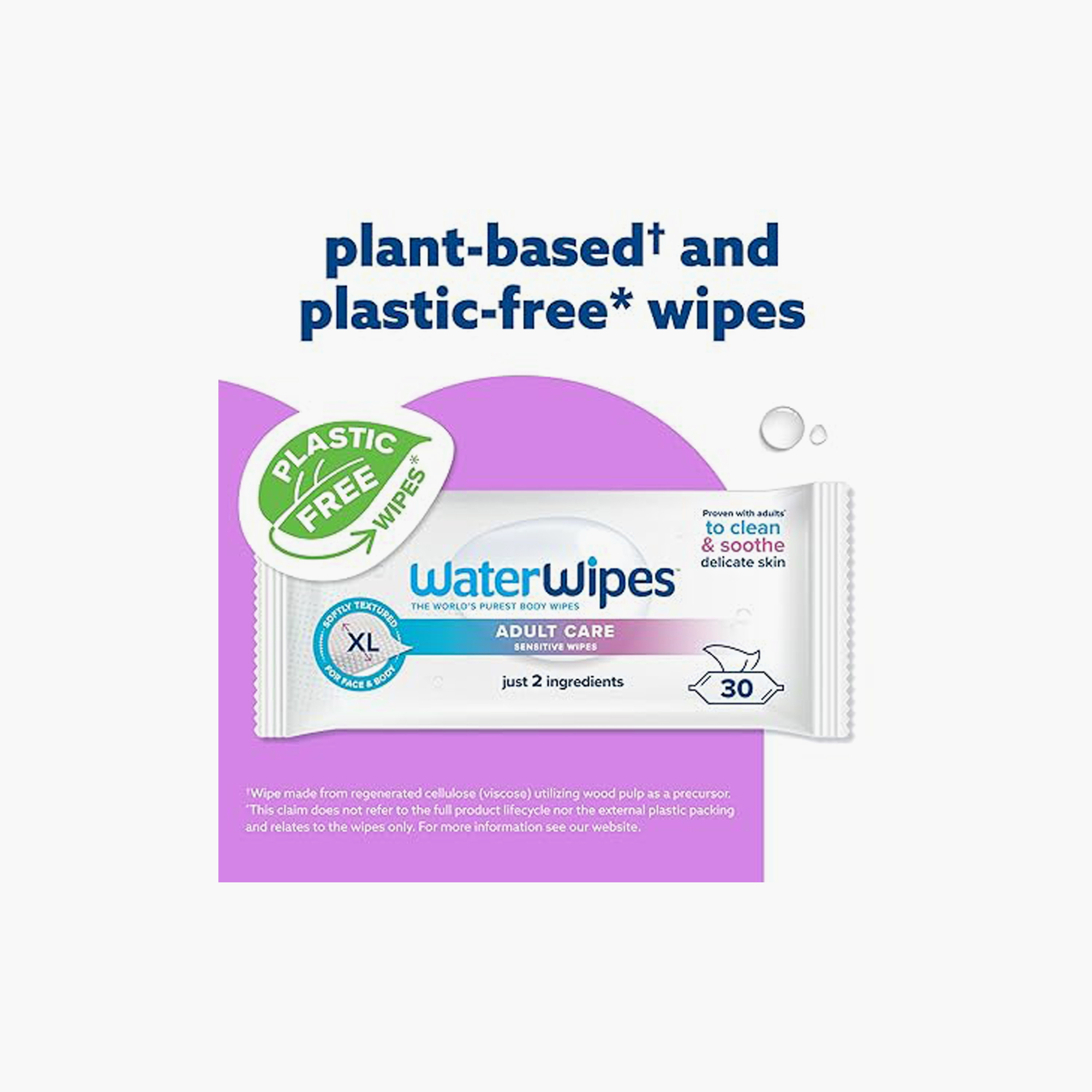 WaterWipes 30-Piece Adult Care Wipes-baby-bathandcare-wipes-image-3