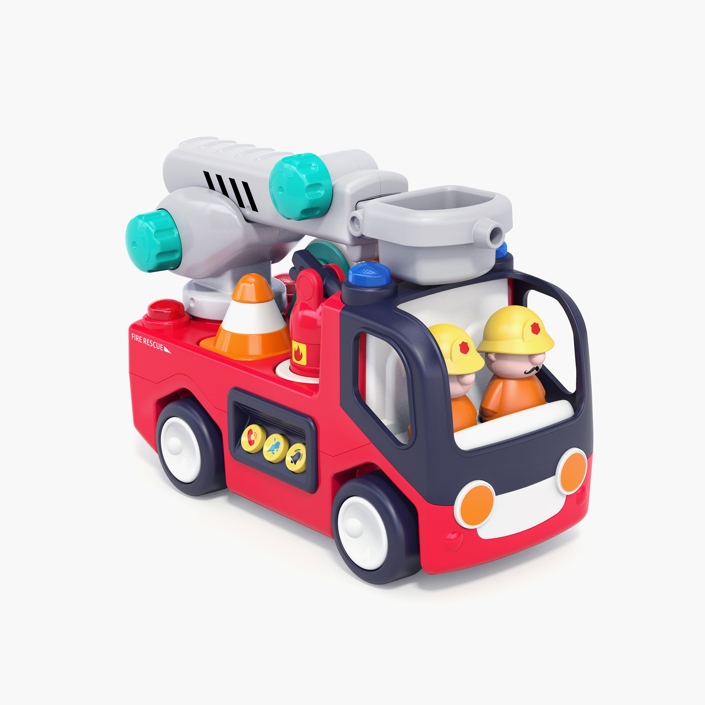 Hola Early Learning Fire Engine Musical Toy-toys-playvehicles-utilityvehicles-image-1