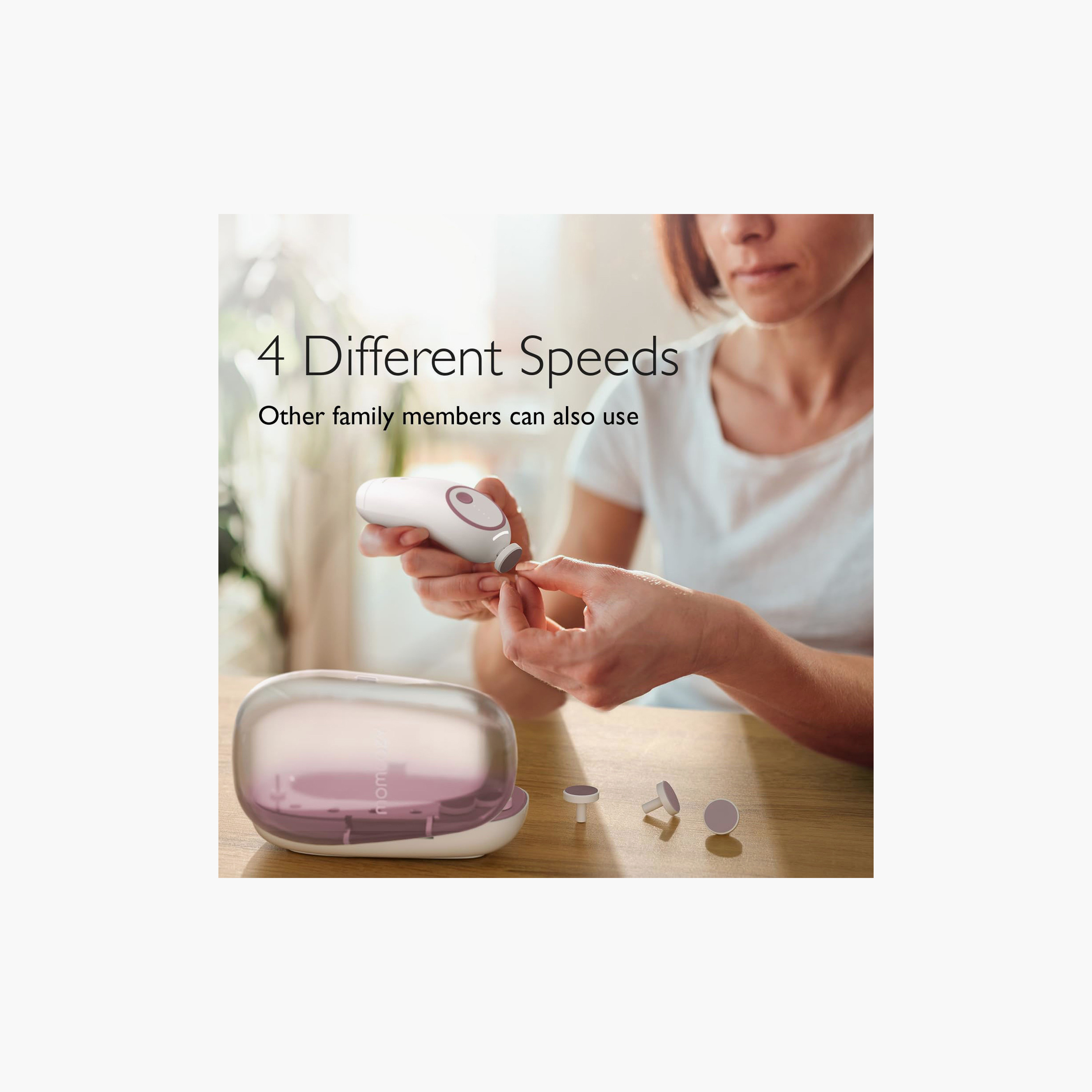 Momcozy Rechargeable Electric Nail Trimmer-baby-bathandcare-grooming-image-10
