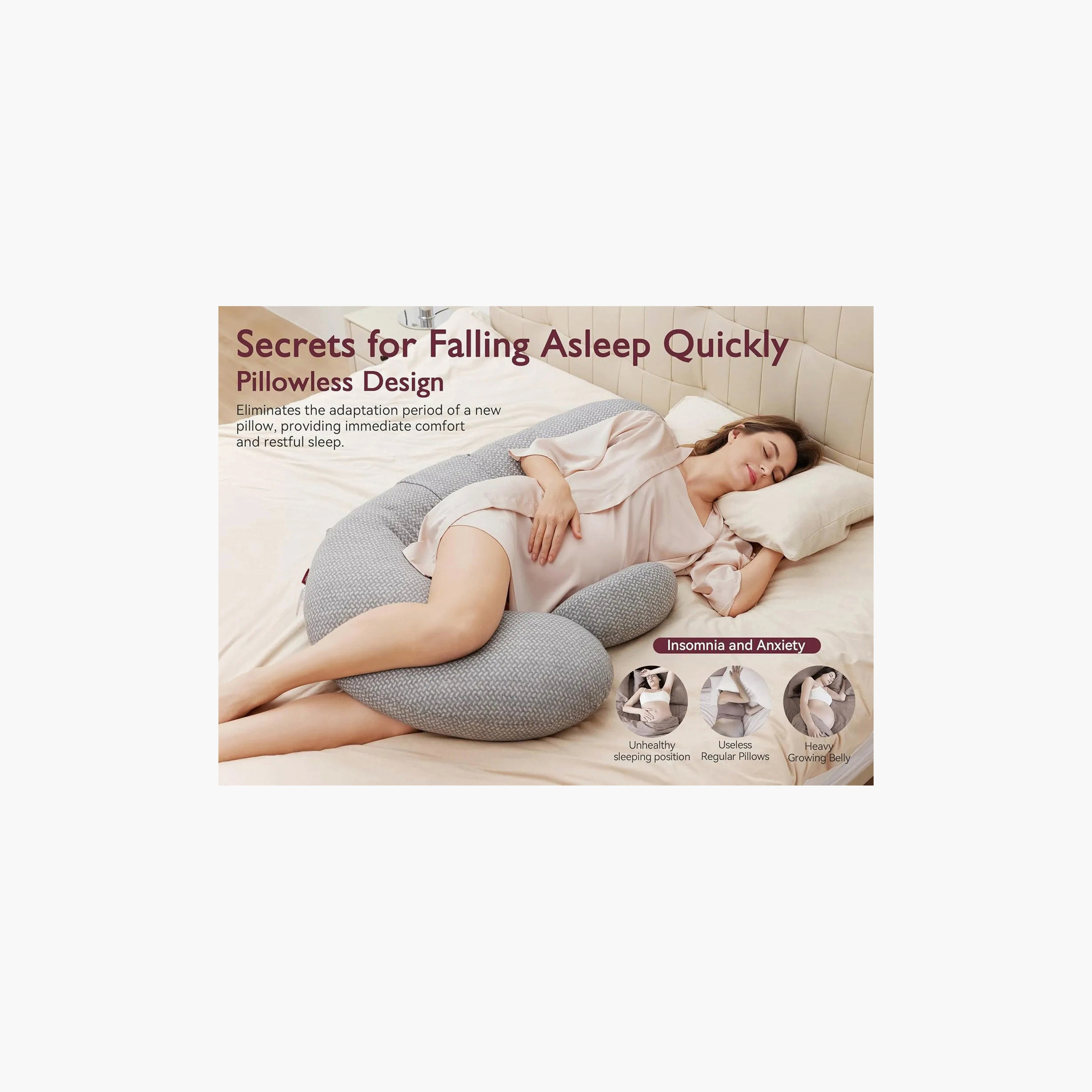 Momcozy F-Shaped Pregnancy Pillow with Air Layer Cover-baby-maternalcare-pregnancypillows-image-5