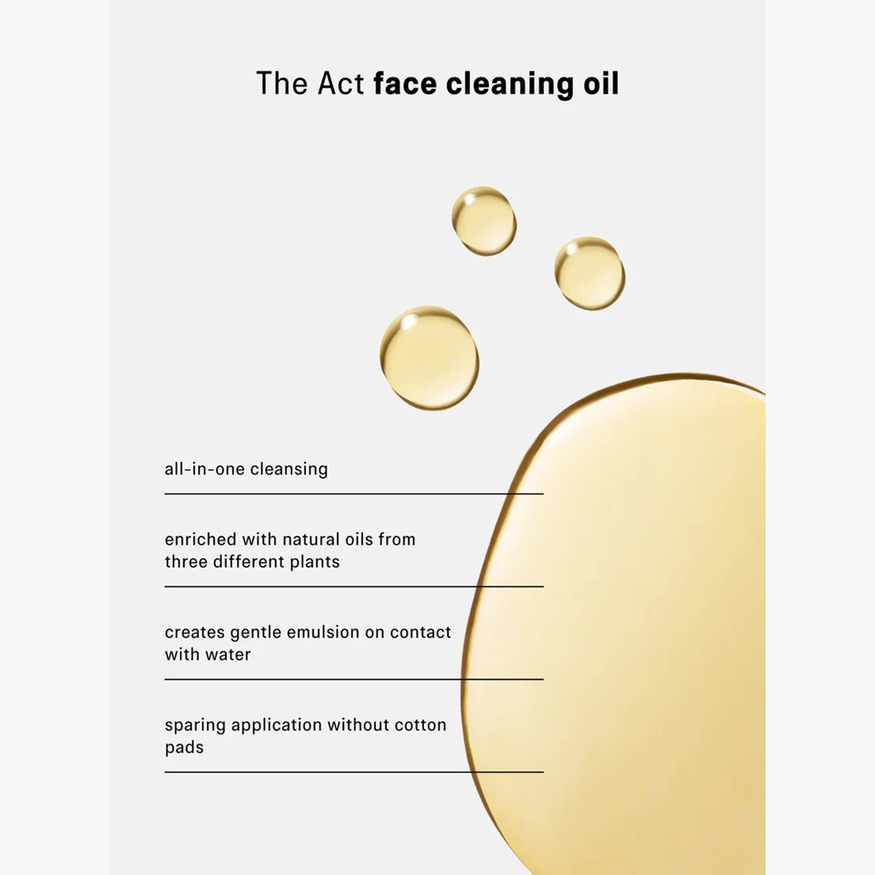 THE ACT Face Cleansing Oil - 110 ml-beautyandpersonalcare-skin-cleansers-facewash-image-4