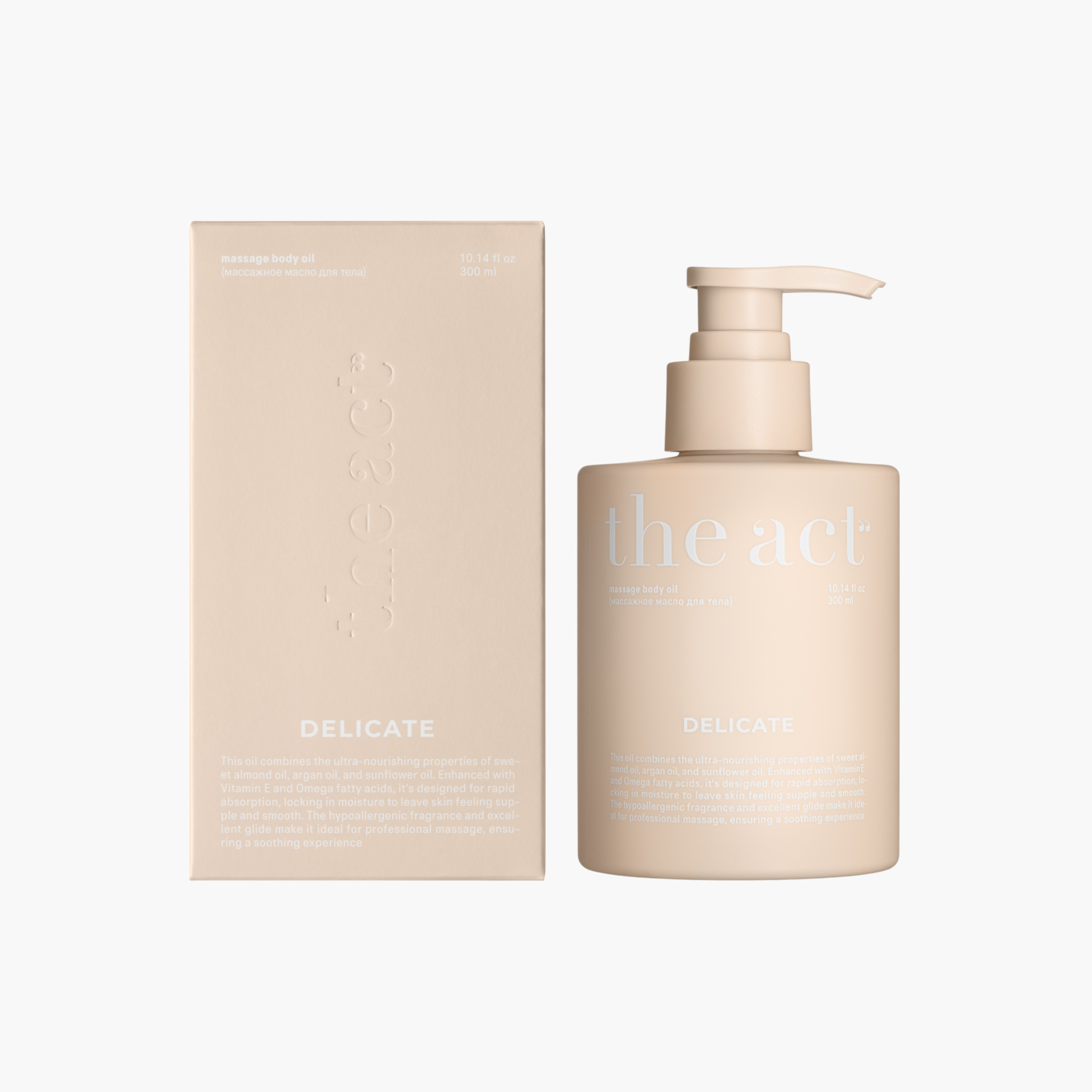 THE ACT Delicate Massage Body Oil - 300 ml-beautyandpersonalcare-bathandbody-bodycare-oils-image-1