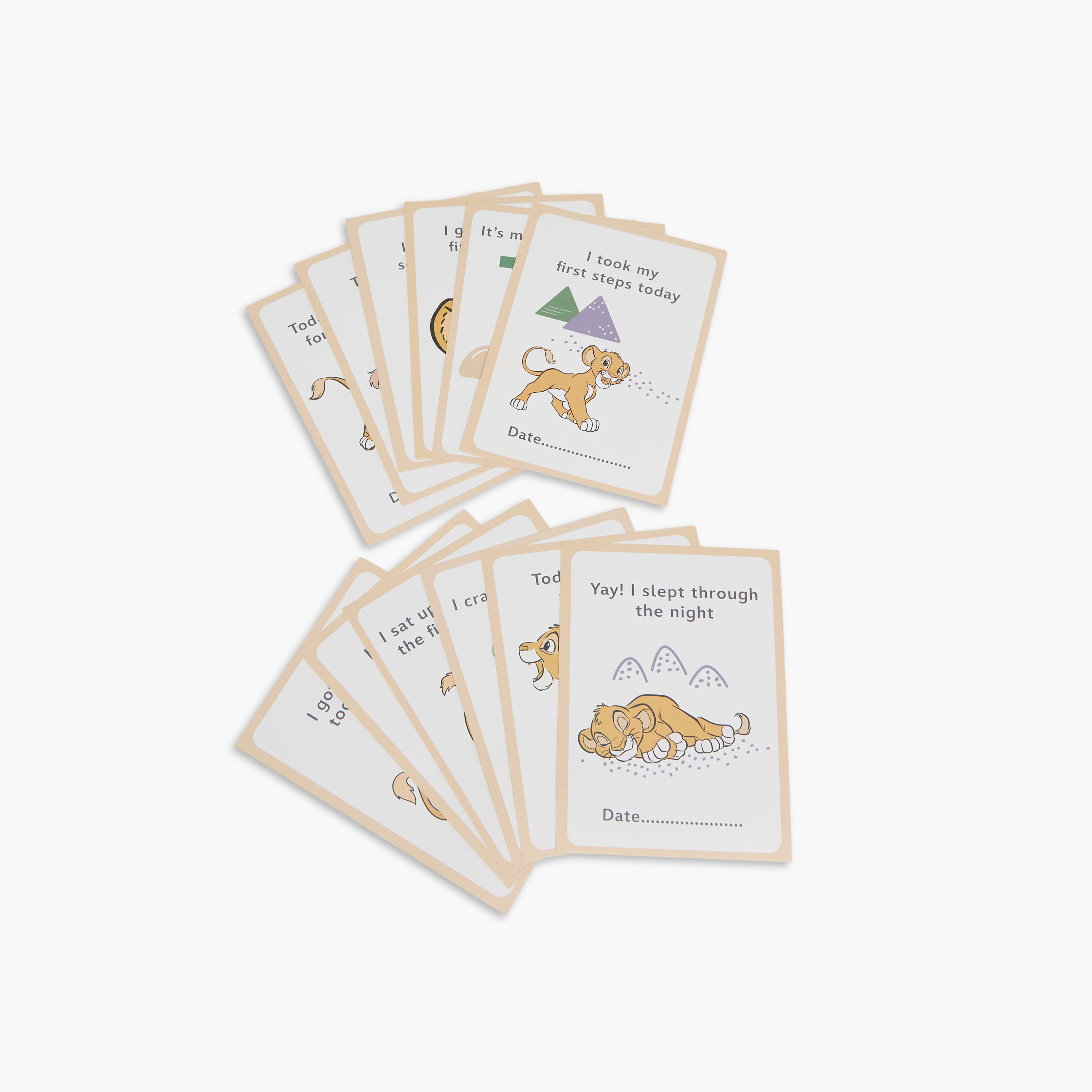 طقم لعبة مخملية ماي فرست سيمبا مع بطاقات ذاكرة من ديزني-toys-babyandtoddlertoys-learningtoys-image-4