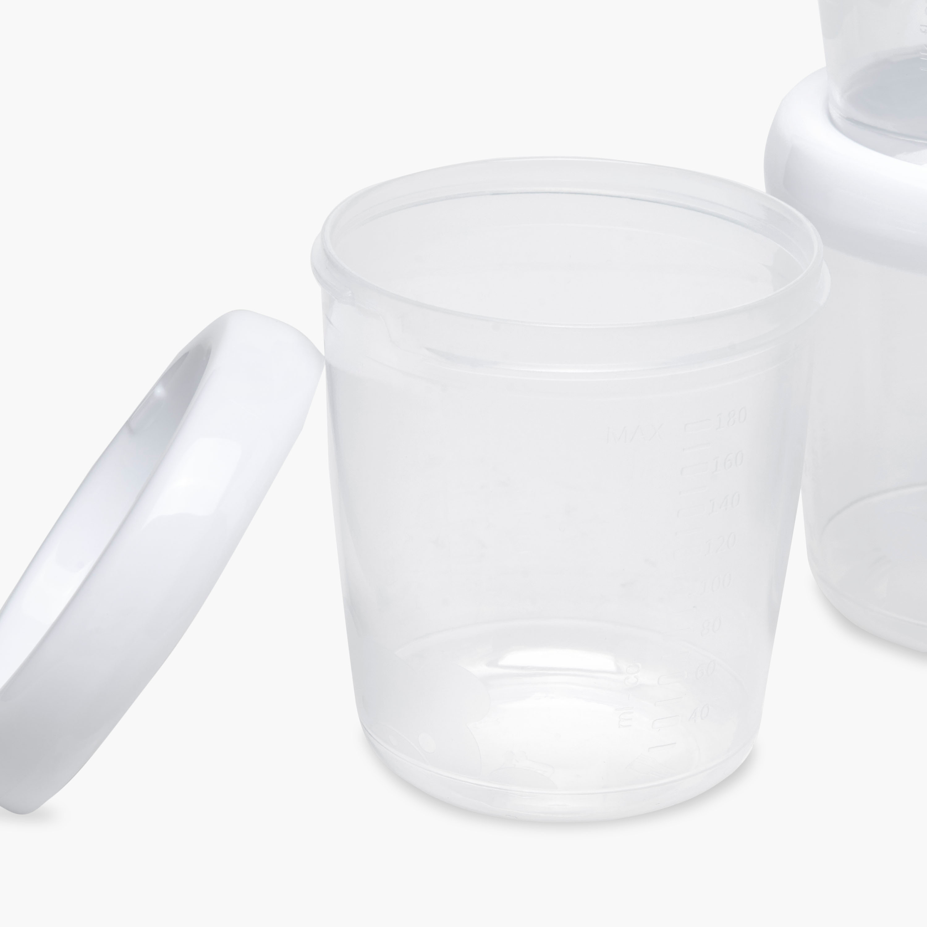 Juniors Baby Breast Milk Storage Bottle with Lid - Set of 4-baby-feeding-breastfeedingandcare-image-3