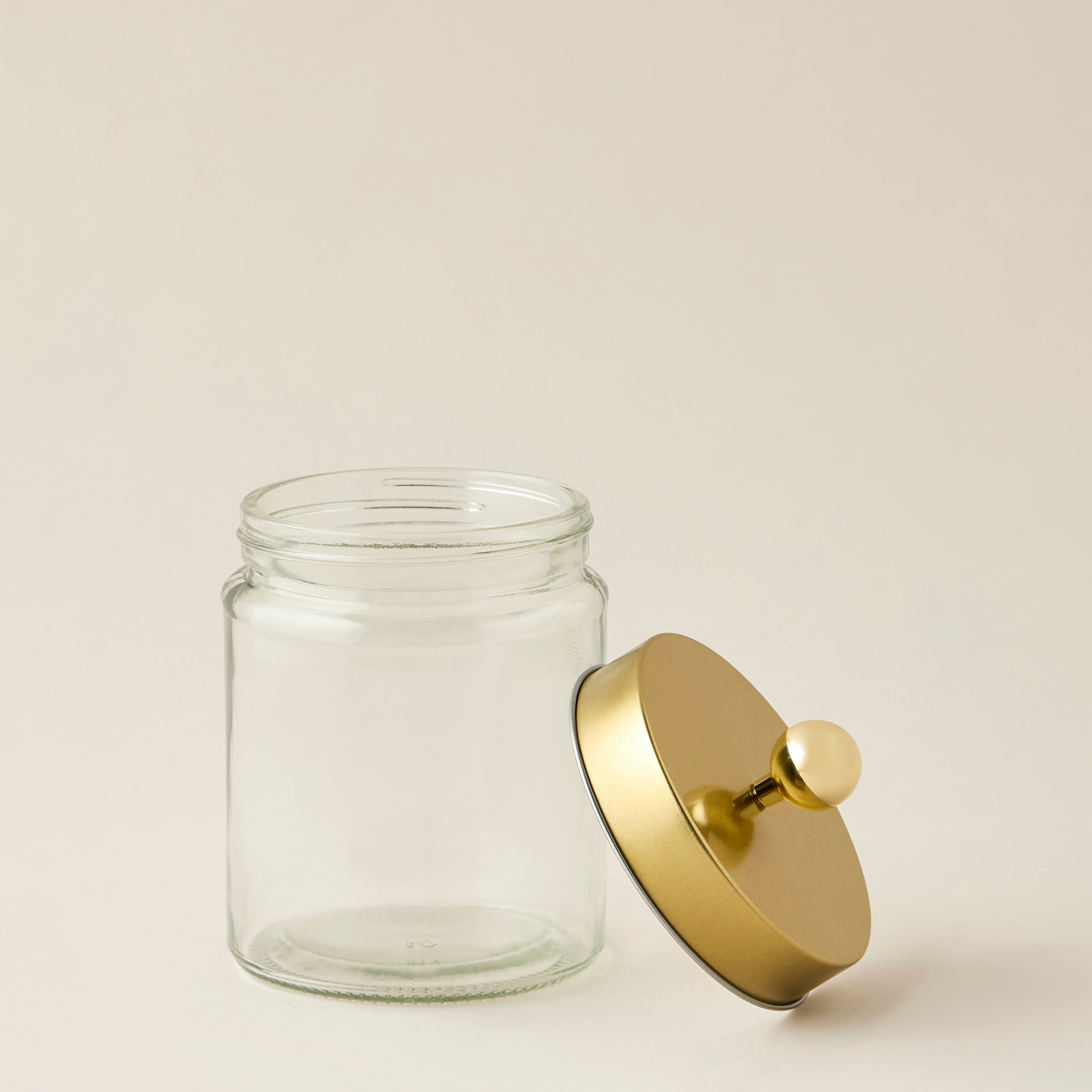 Glass 3-Piece Canister Set with Rack - 600 ml-household-kitchen-foodstorage-containers-image-4