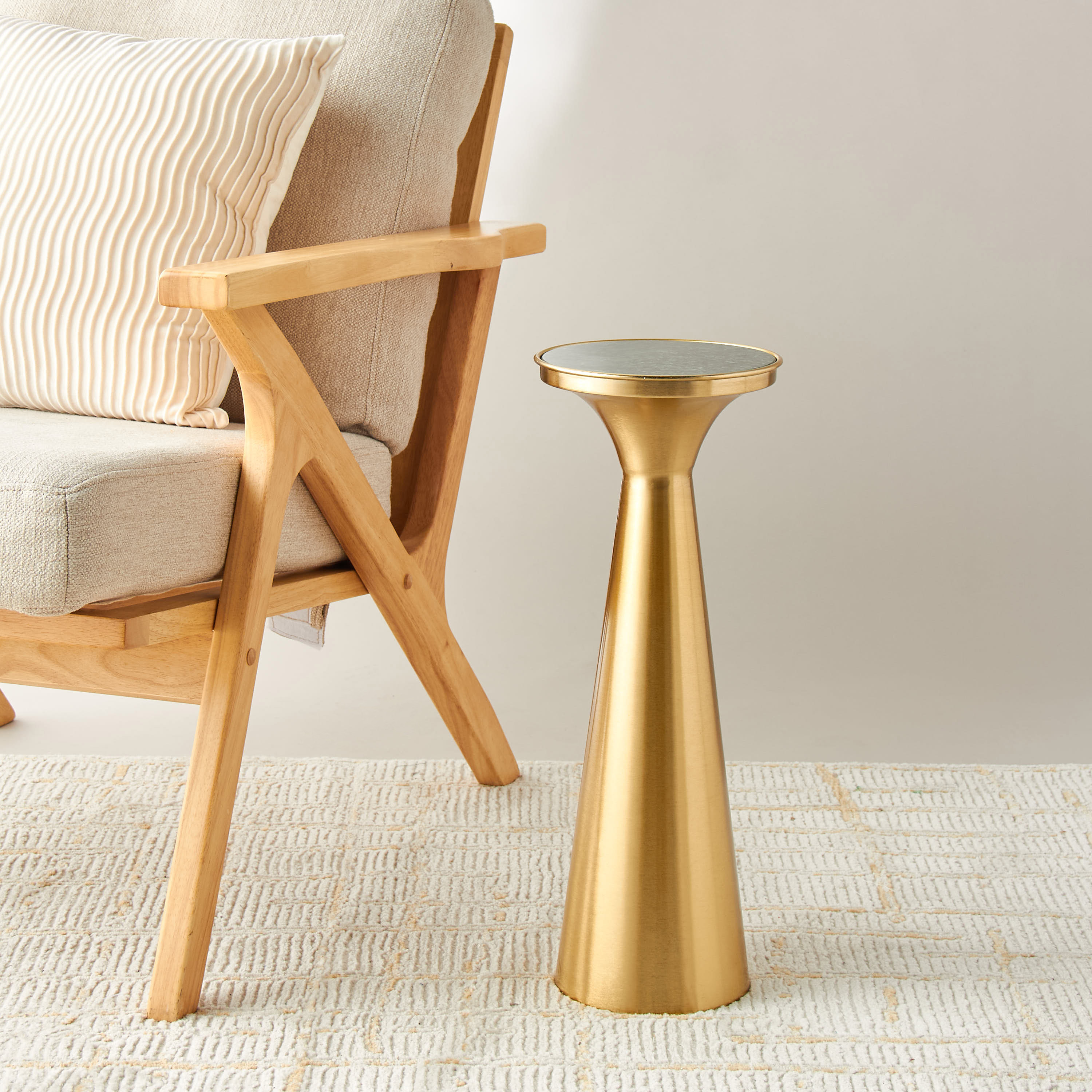 Marble Top Side Table-furniture-livingroom-sideandendtables-image-2