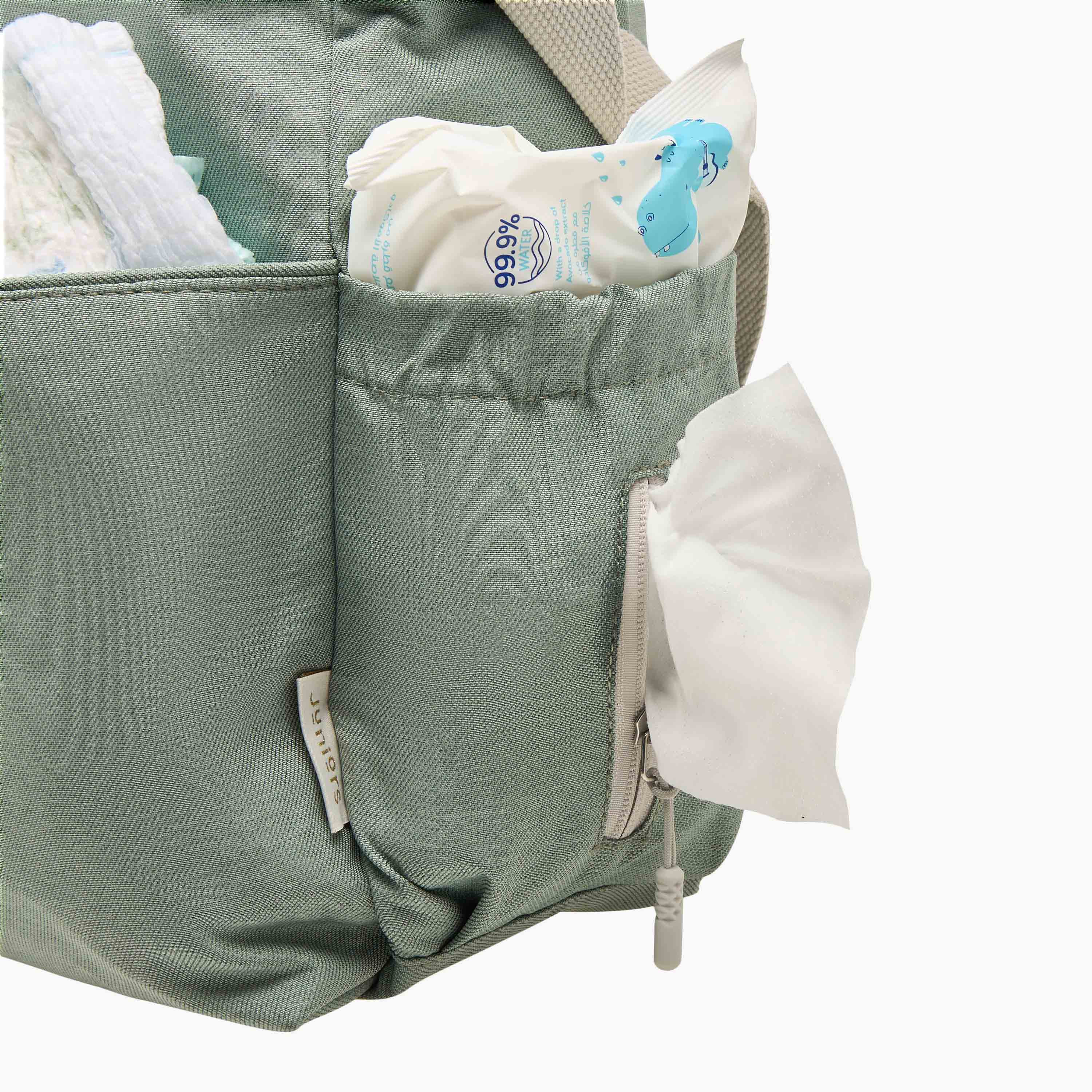 Juniors Jazz Diaper Bag with Changing Mat, Large-baby-gear-diaperbags-image-9