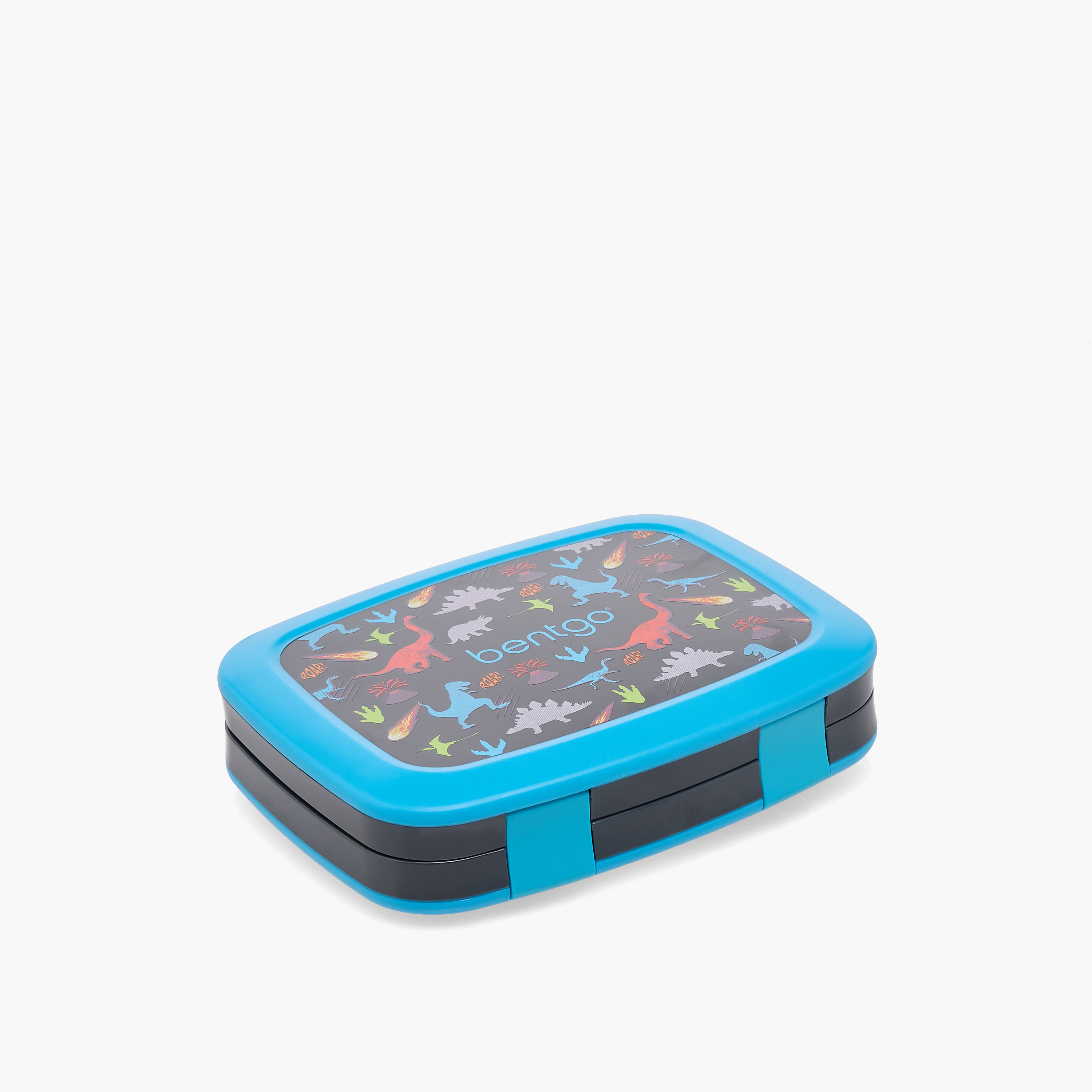 صندوق غداء للأطفال بطبعات ديناصور و5 حجرات من بنتجو-school-lunchessentials-lunchboxes-image-2