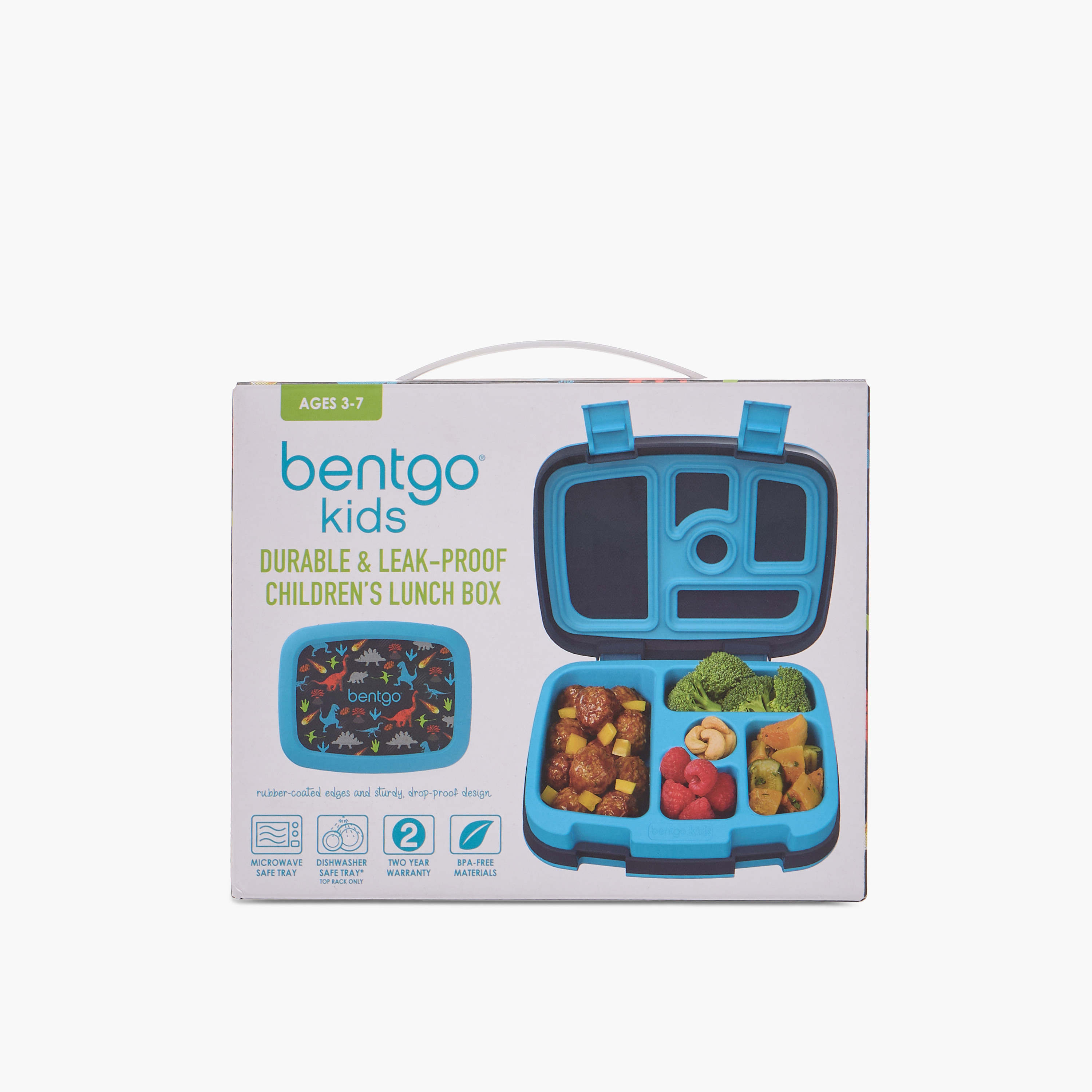 صندوق غداء للأطفال بطبعات ديناصور و5 حجرات من بنتجو-school-lunchessentials-lunchboxes-image-7
