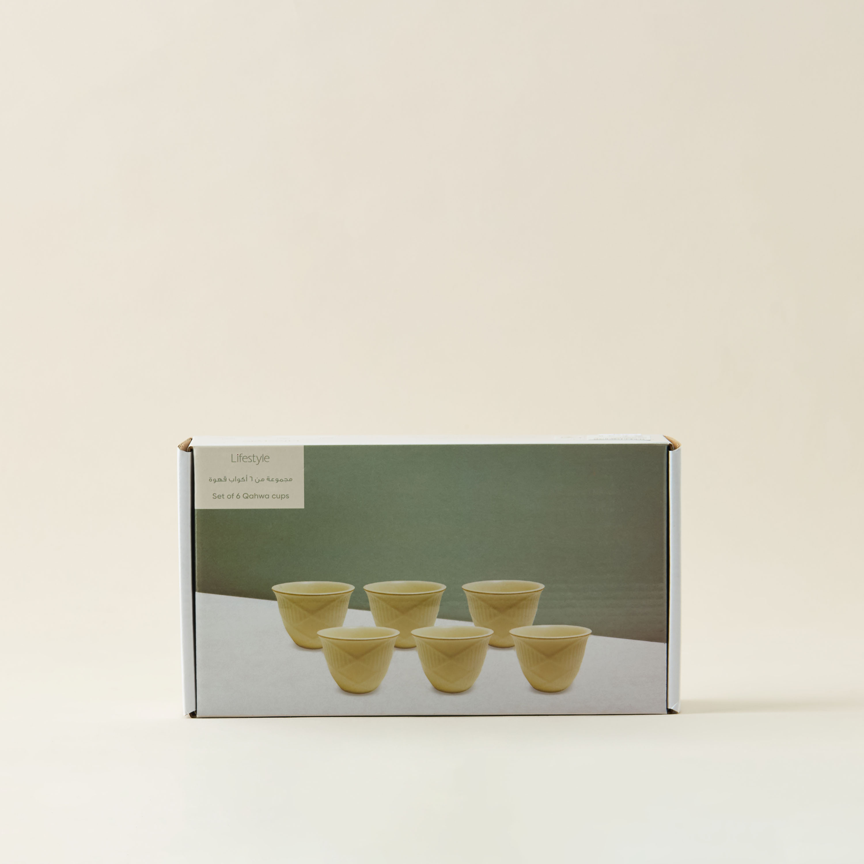 Hiba 6-Piece New Bone China Kahwah Cup Set - 70 ml-household-dining-teaandcoffee-teaandcoffeesets-image-5