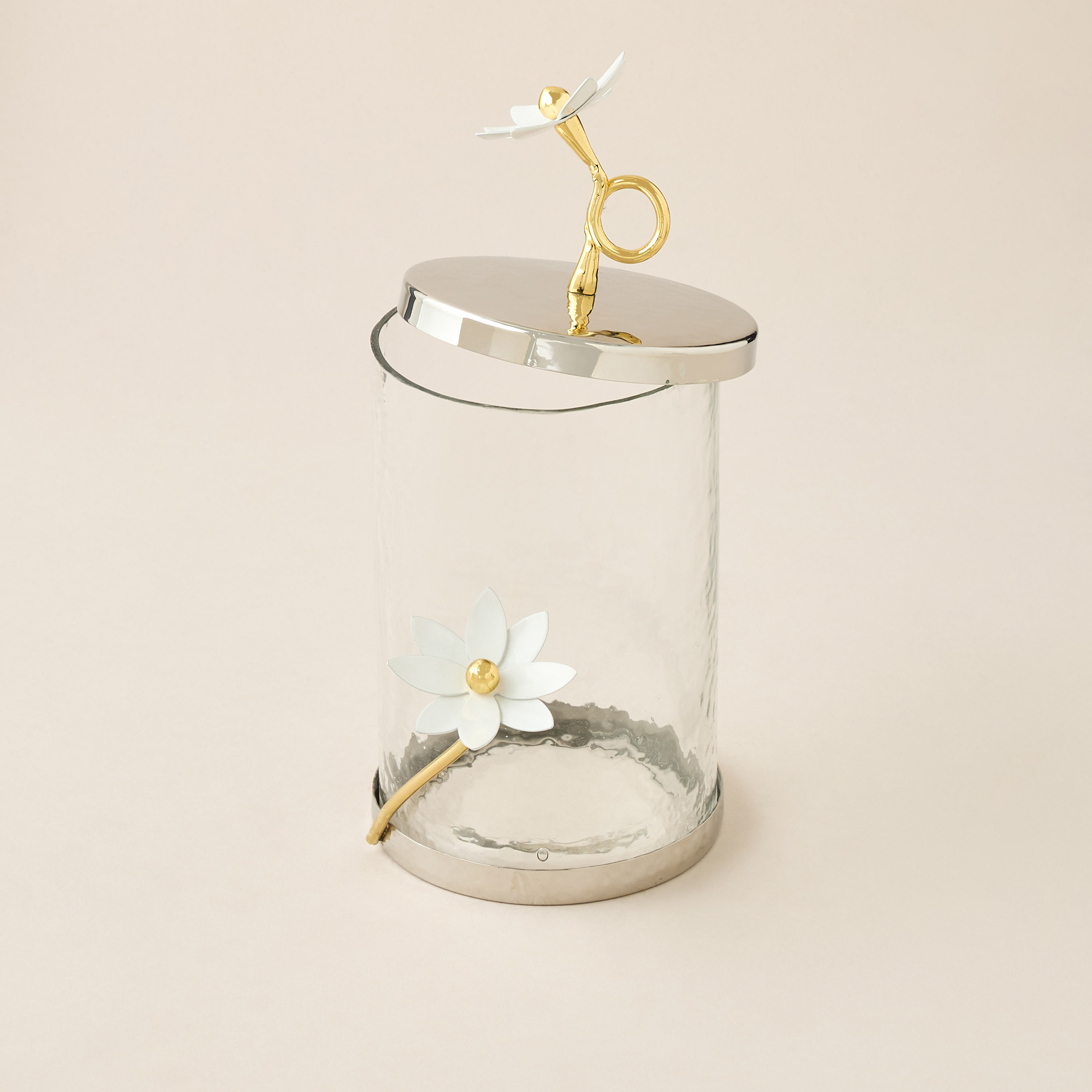 Floral Accent Glass Canister-household-kitchen-foodstorage-containers-image-3