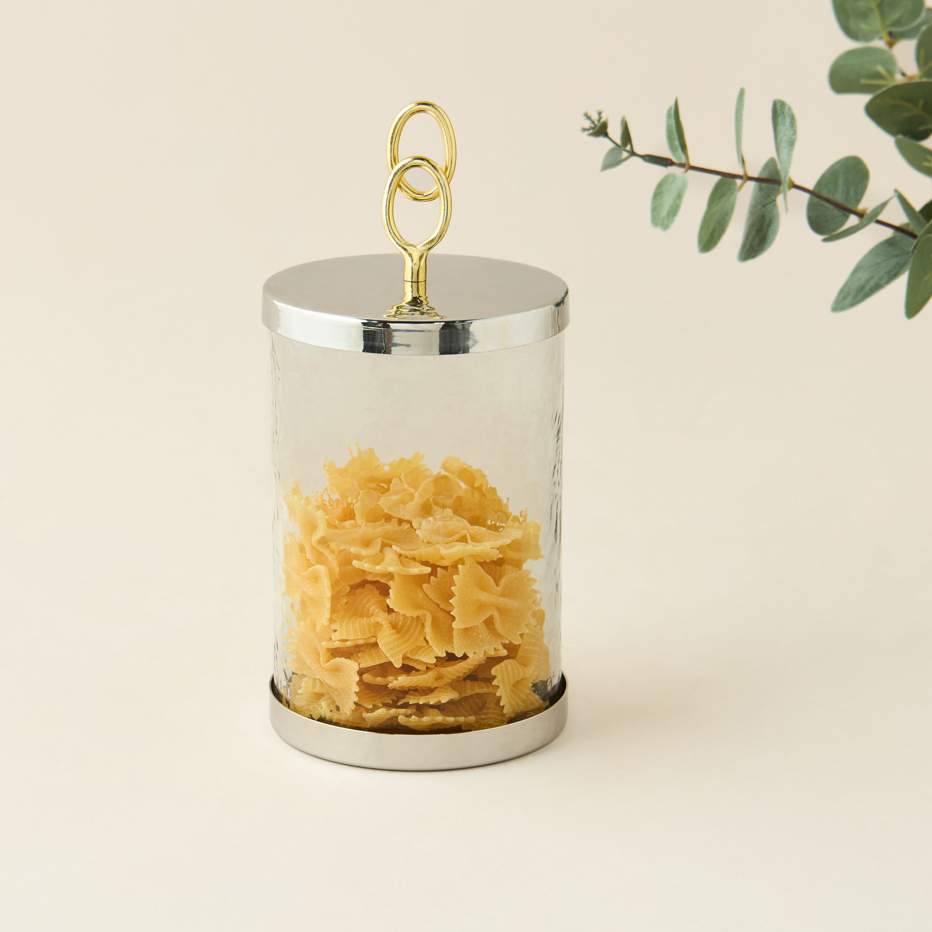 Knob Detail Canister - 22x10 cms-household-kitchen-foodstorage-canistersandjars-image-2