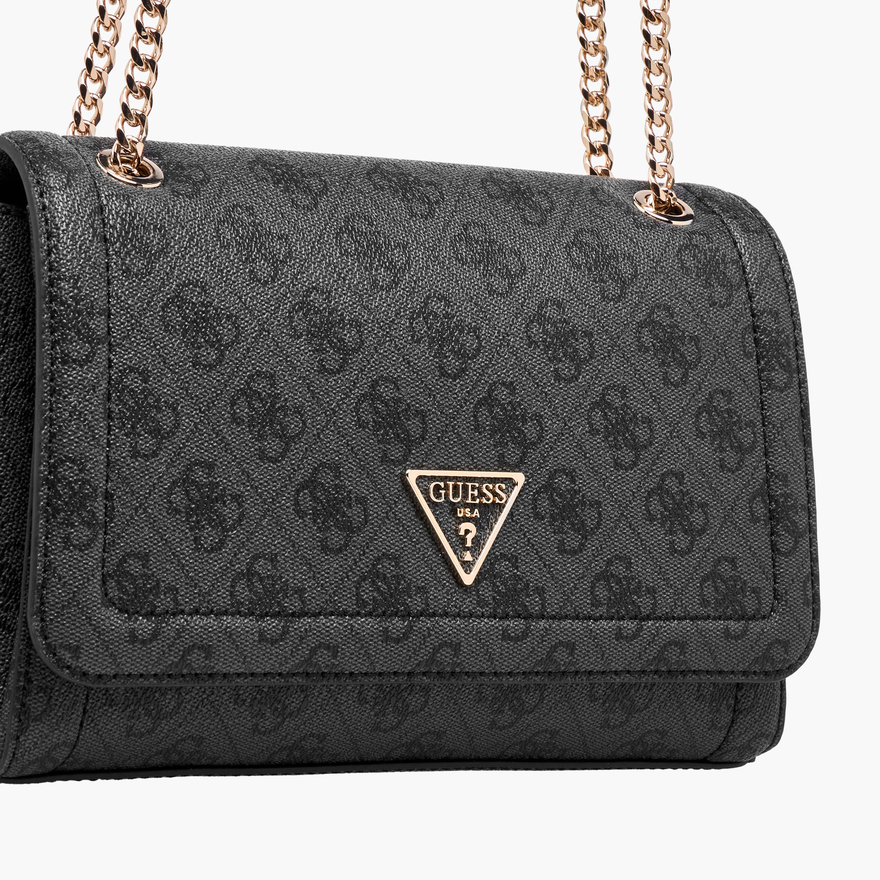 Guess Noelle Girlfriend Printed Crossbody Bag with Button Closure-women-bagsandwallets-handbags-image-5