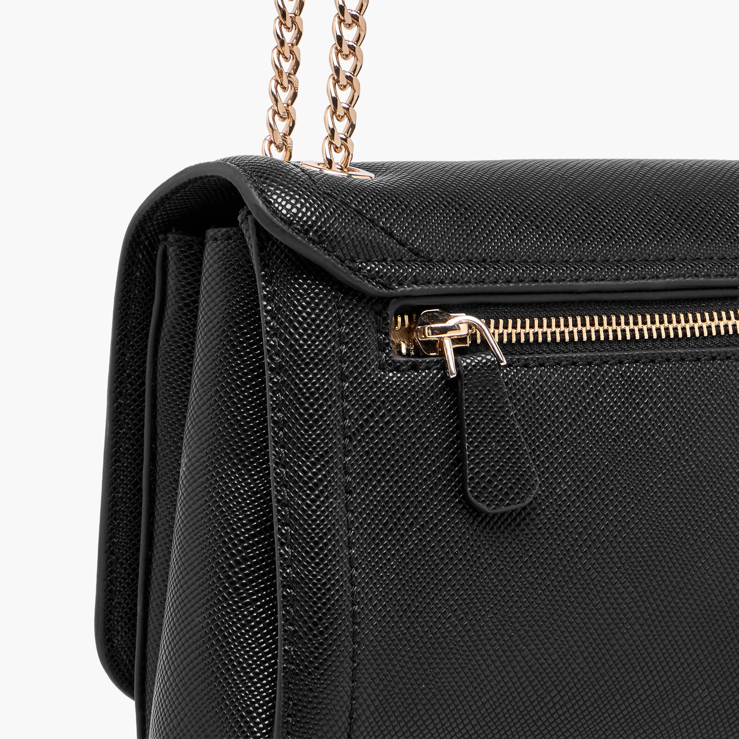 Guess Noella Textured Crossbody Bag with Chain Strap-women-bagsandwallets-handbags-image-6