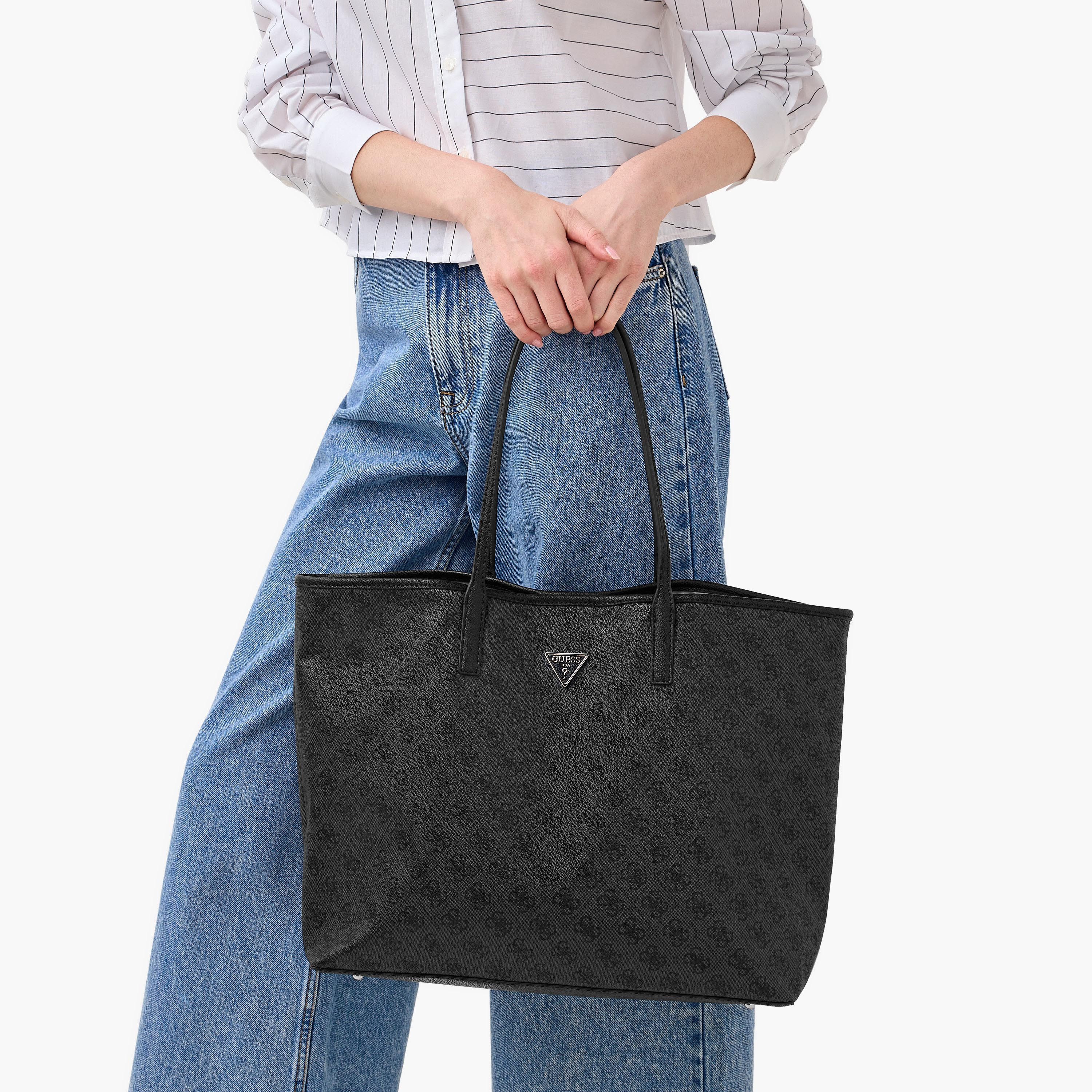 Guess Eco Erica Printed Tote Bag and Pouch Set-women-bagsandwallets-handbags-image-2