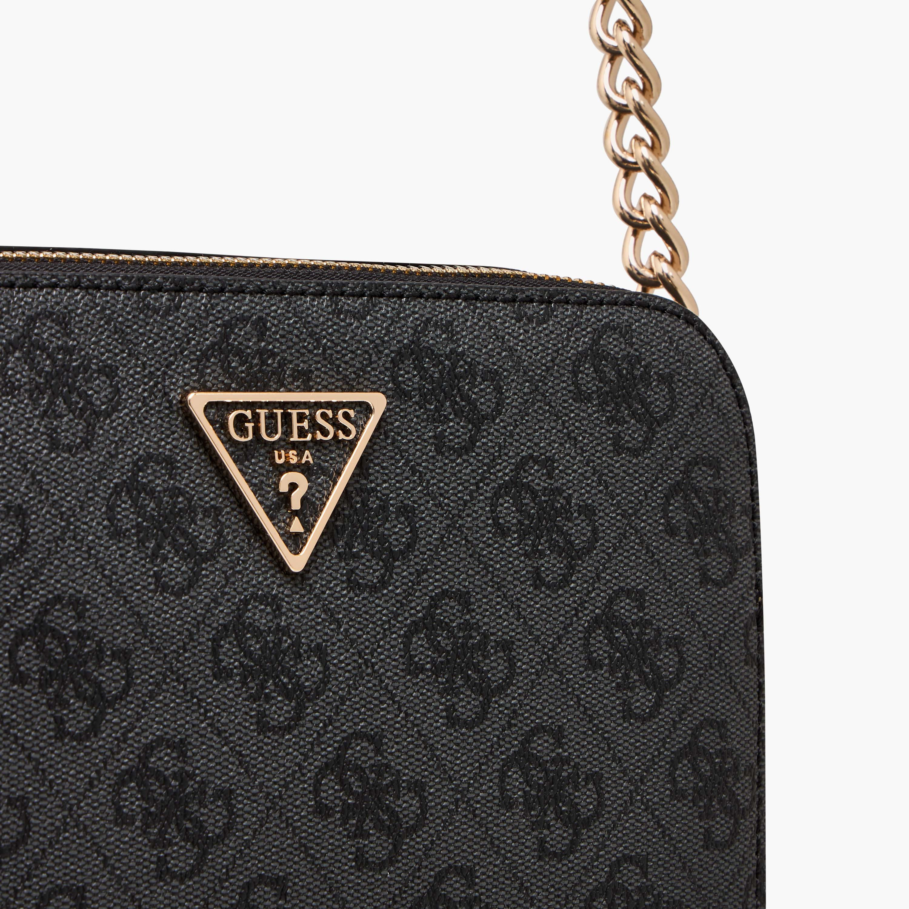 Guess Noella Girlfriend Printed Crossbody Bag with Chain Strap-women-bagsandwallets-handbags-image-5