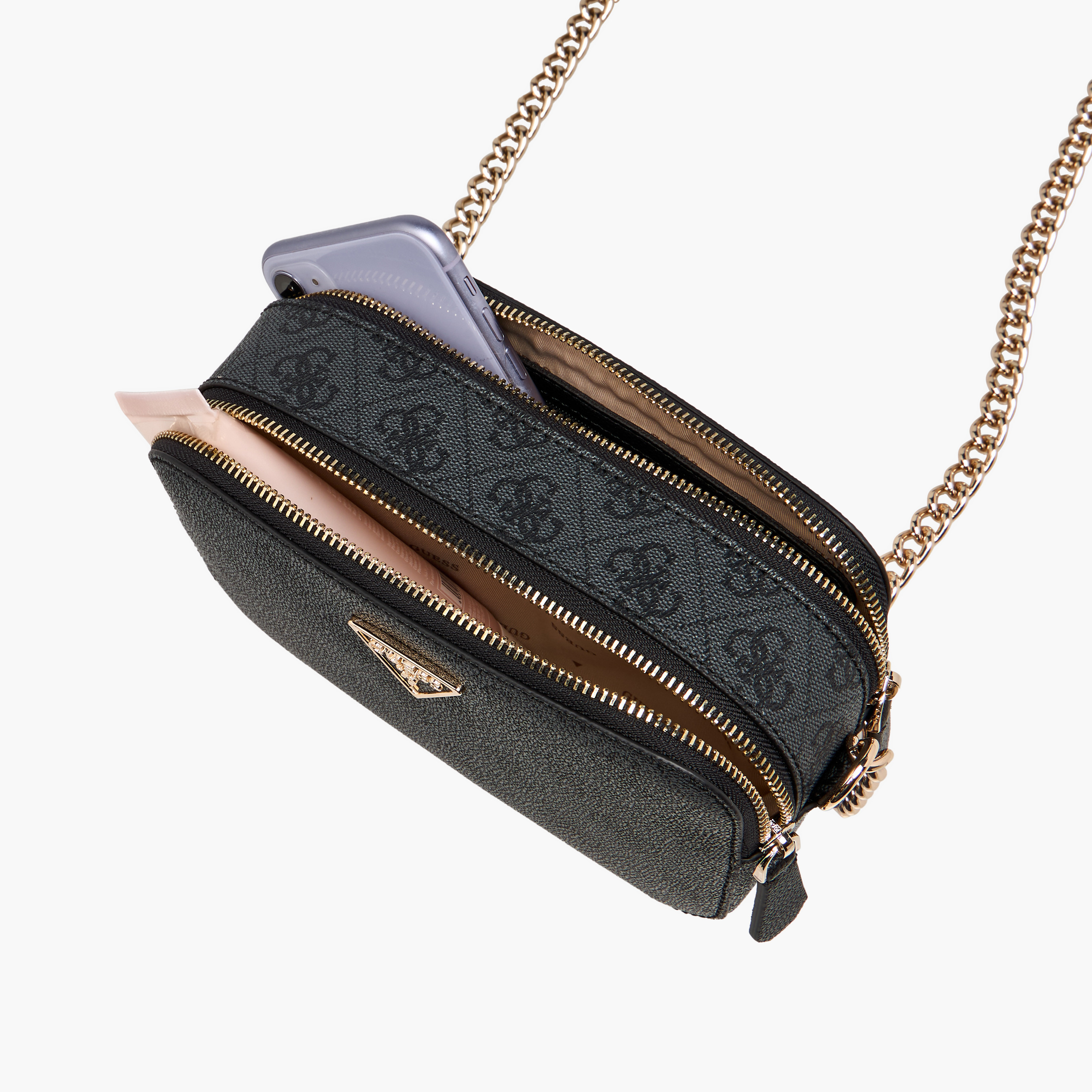 Guess Noella Girlfriend Printed Crossbody Bag with Chain Strap-women-bagsandwallets-handbags-image-9