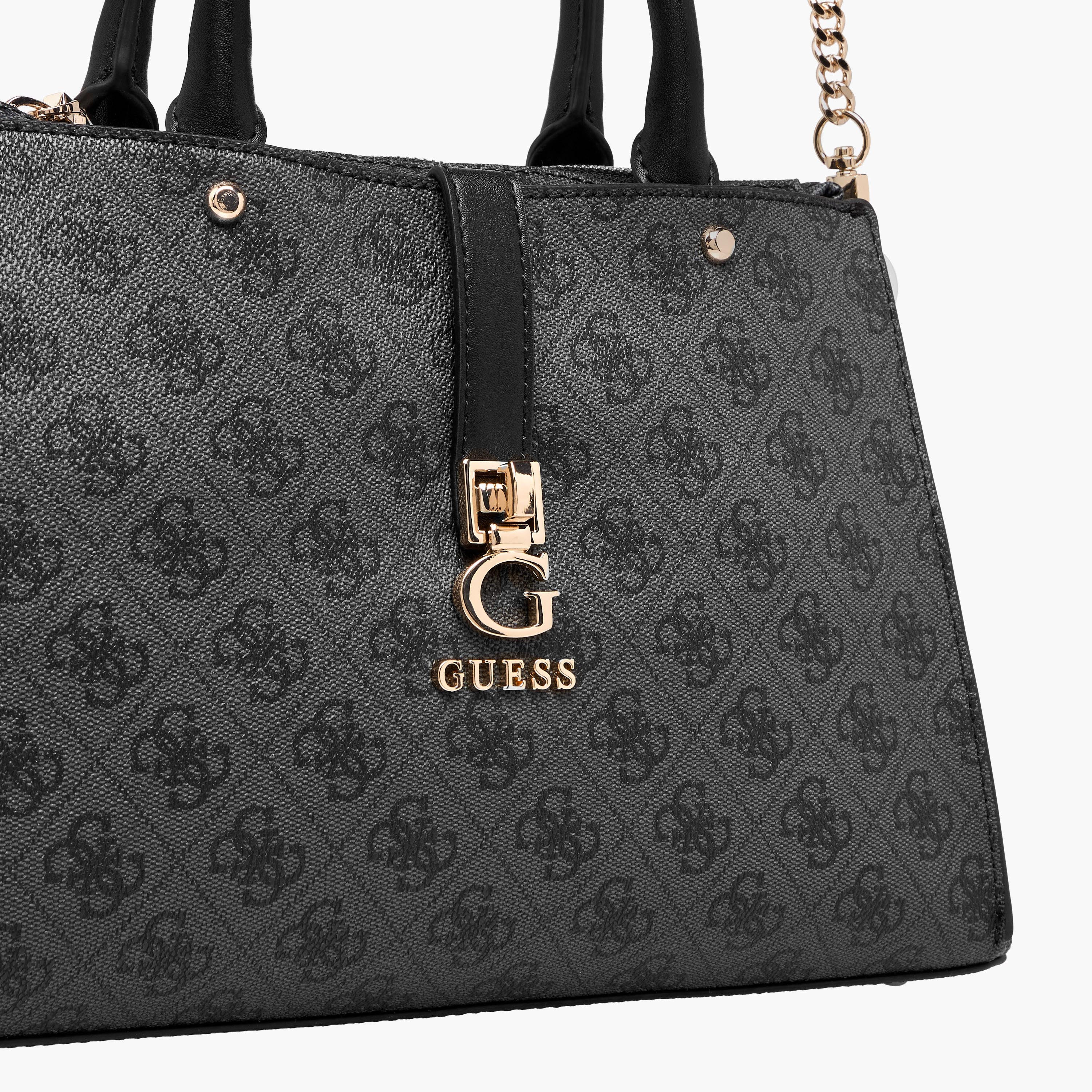 Guess Zamira Printed Hobo Bag with Double Handles-women-bagsandwallets-handbags-image-5